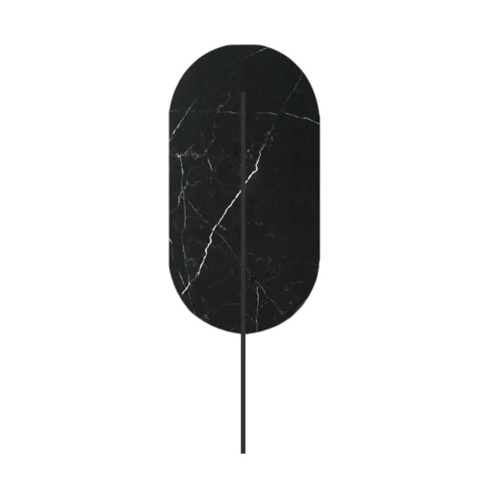 ROKKE STONE black quartz sintered wall lamp