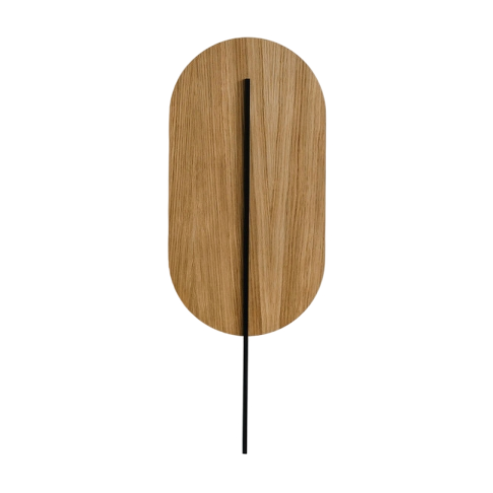 ROKKE WOOD wooden wall lamp