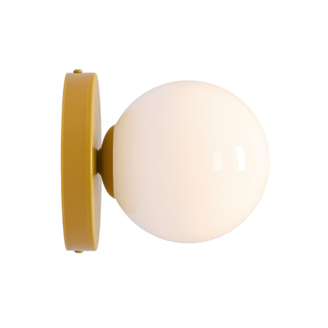 Wall lamp Ball Duo mustard