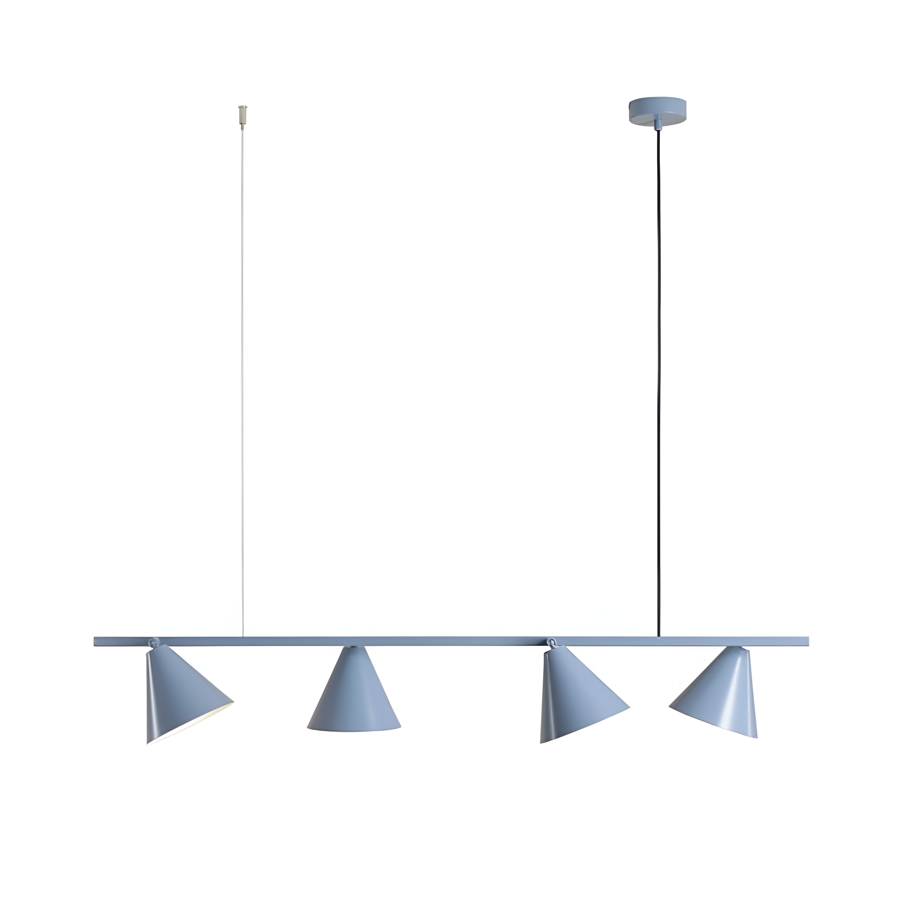 Hanging lamp Quatro blue