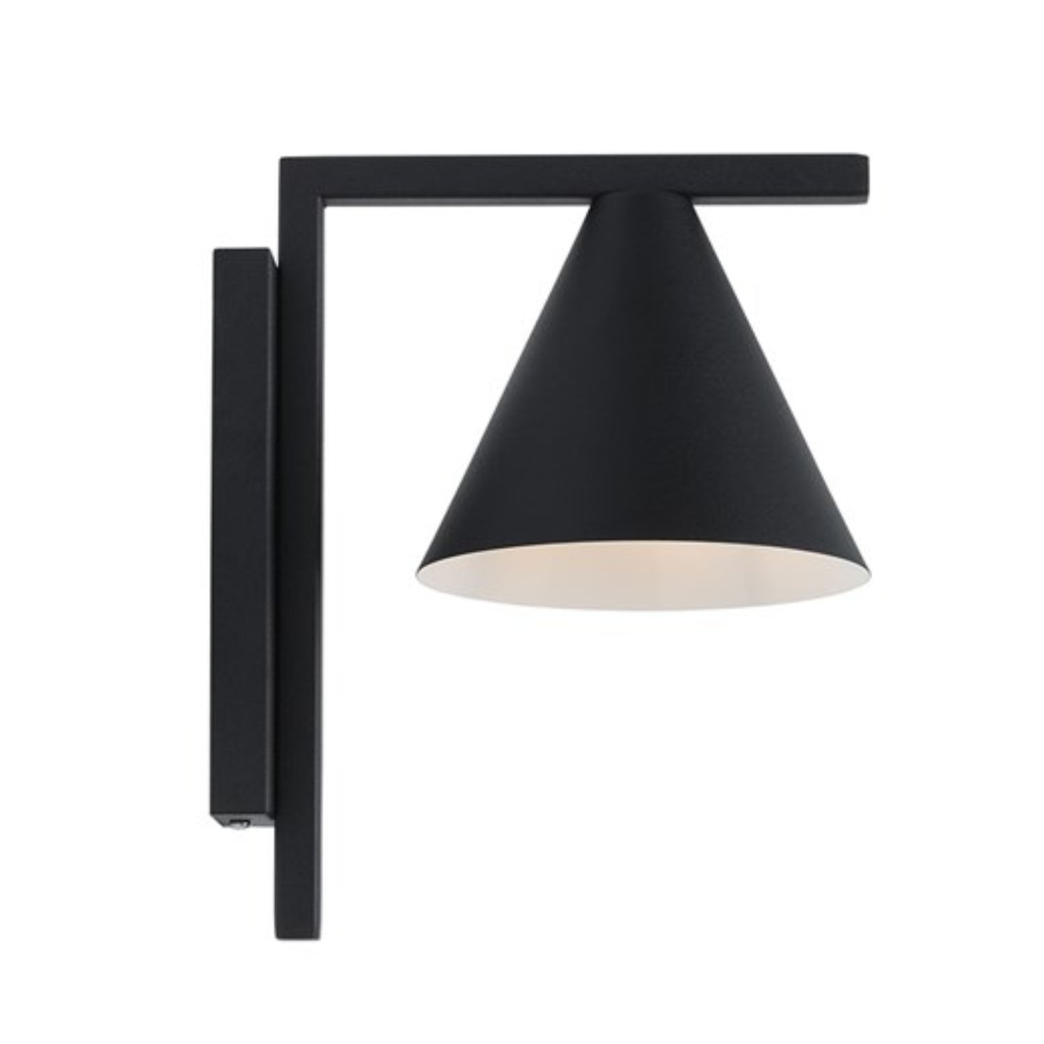 Black forms wall lamp