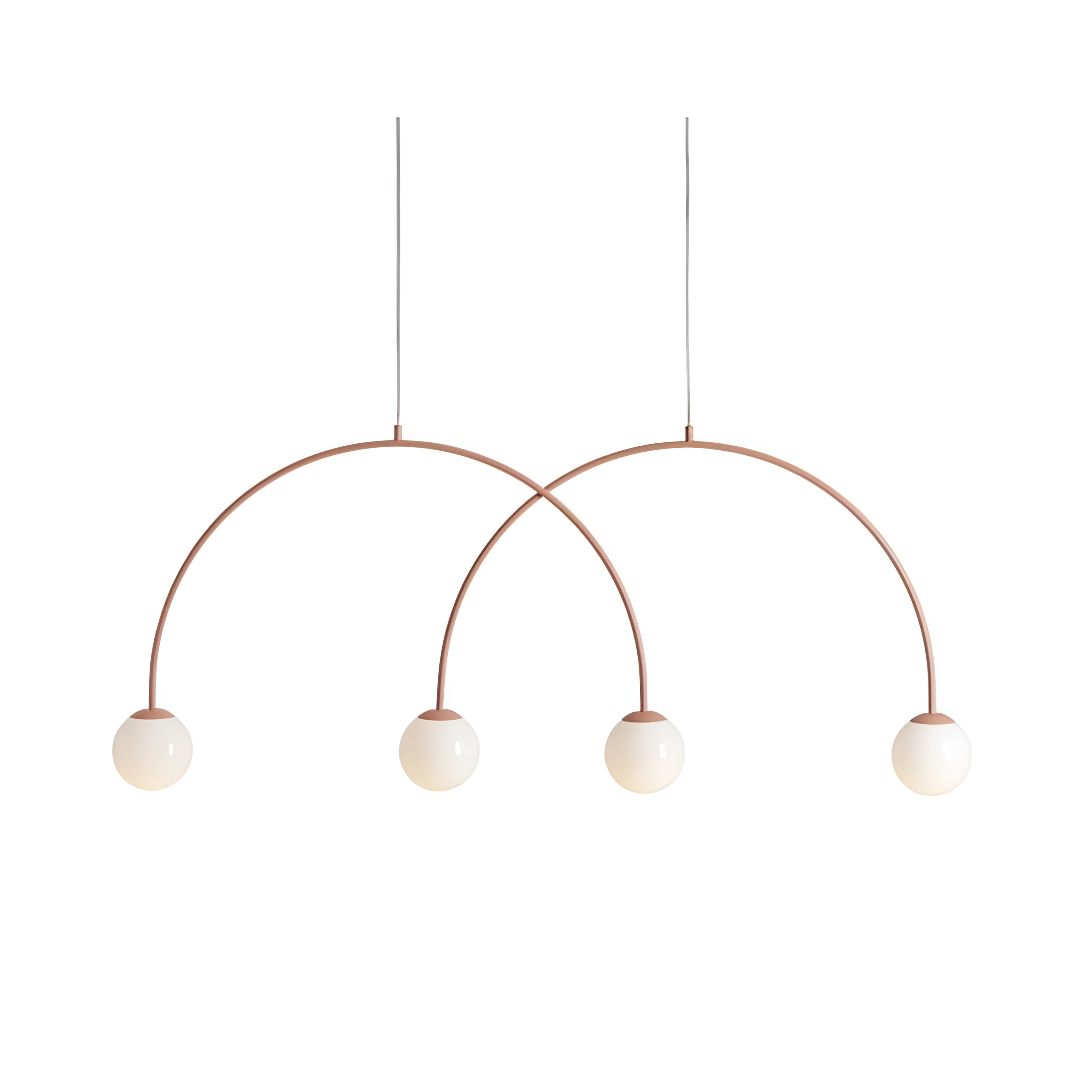 Hanging lamp una duo coral