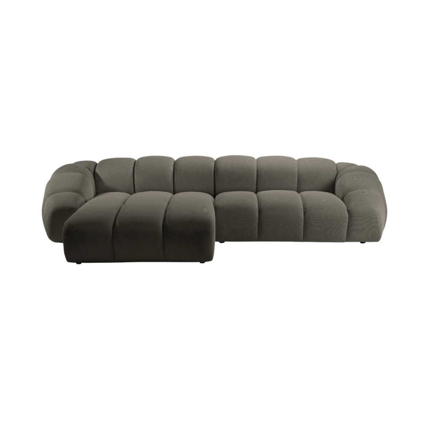 Left Corner Sofa, "Diana", 4 Seats, Steel, 334x182x72
Made in Europe