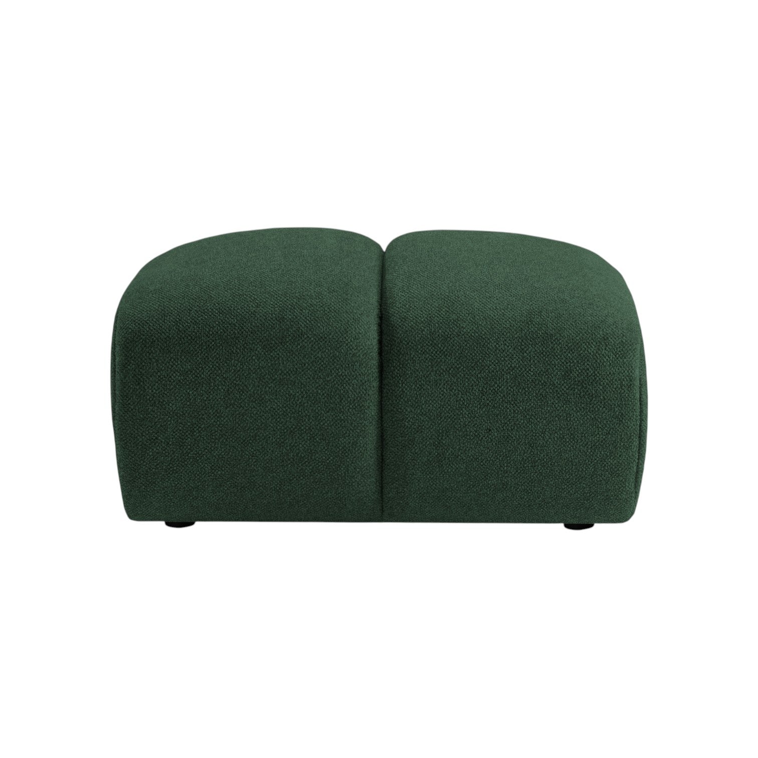Puf DIANA dunkelgrüner Chenille
