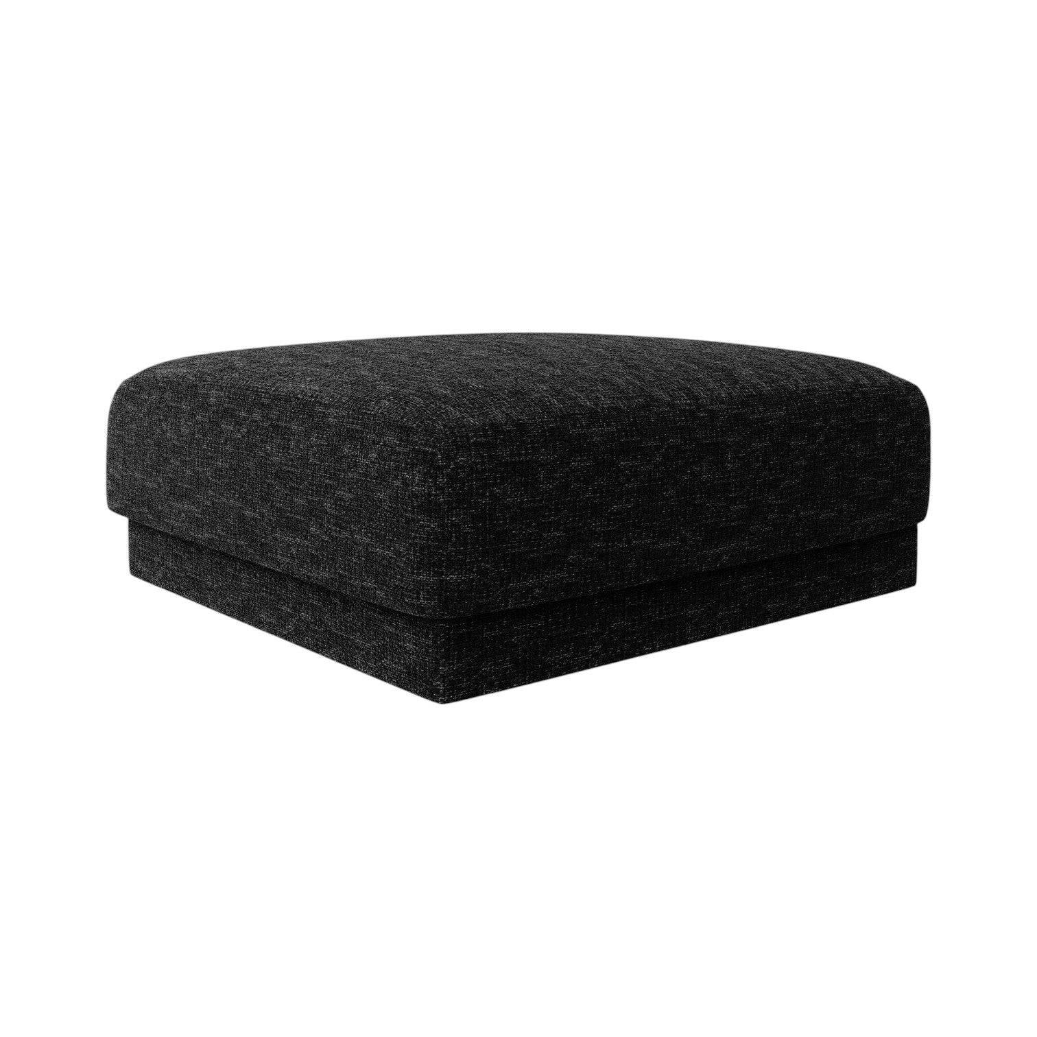 Puff in the Miley Black Szenil fabric