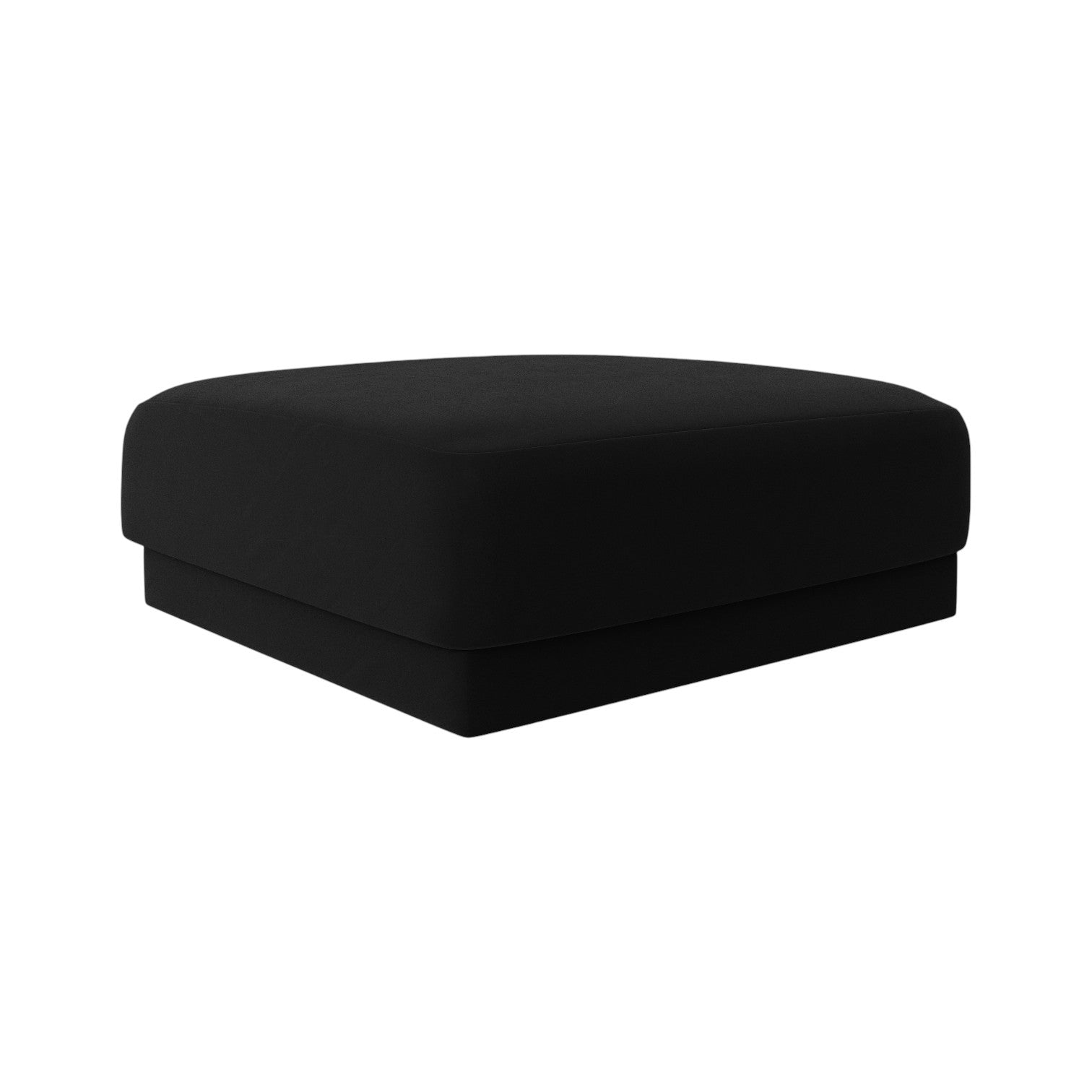 Samtiger Pouf Miley Black