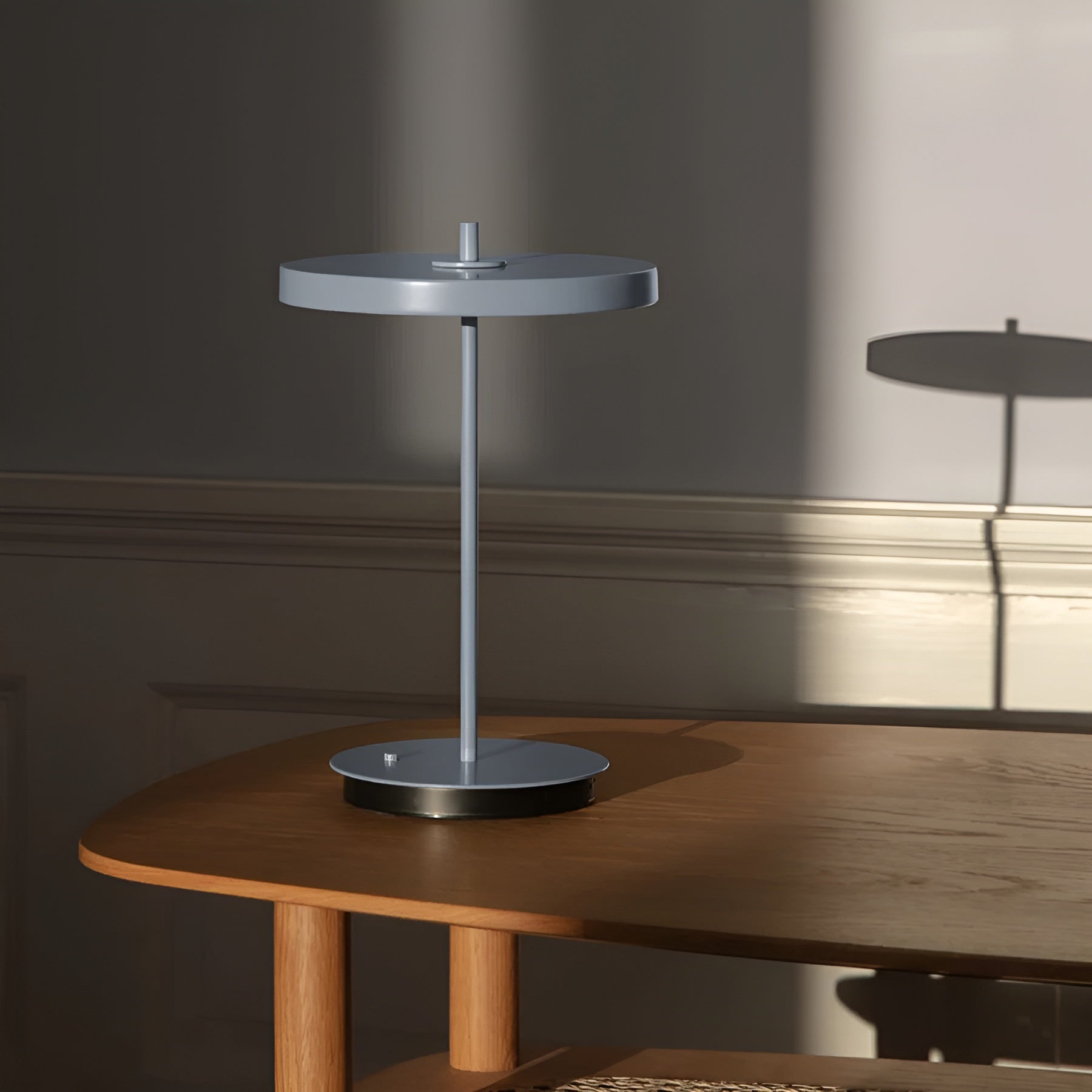 Portable lamp ASTERIA MOVE MONOCHROME light blue