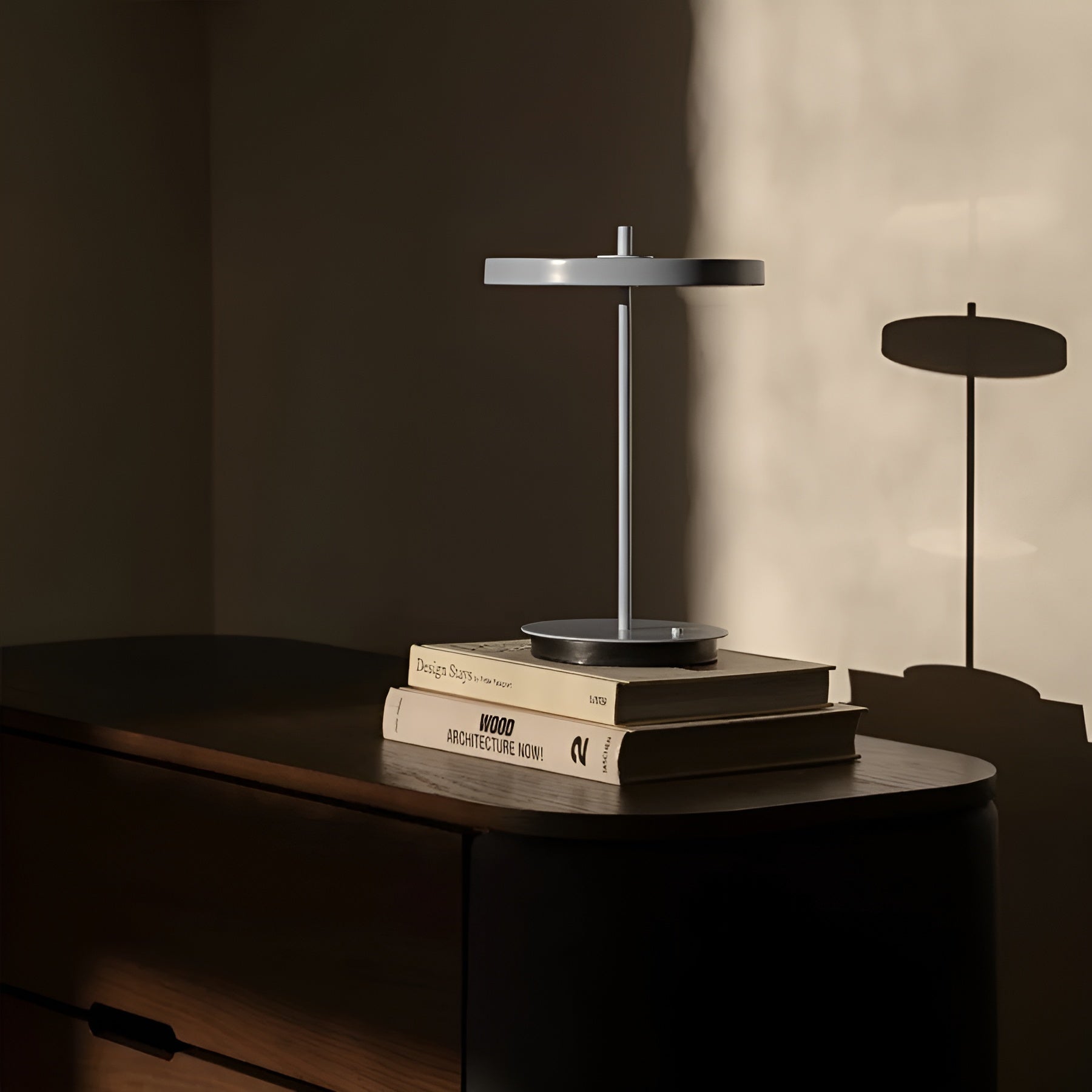 Portable lamp ASTERIA MOVE MONOCHROME light blue