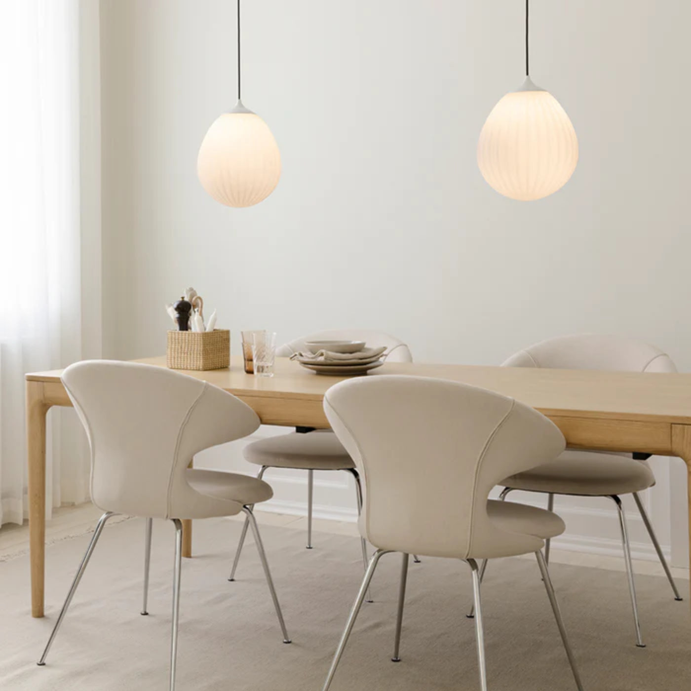 HEART'N'SOUL extendable table oak wood