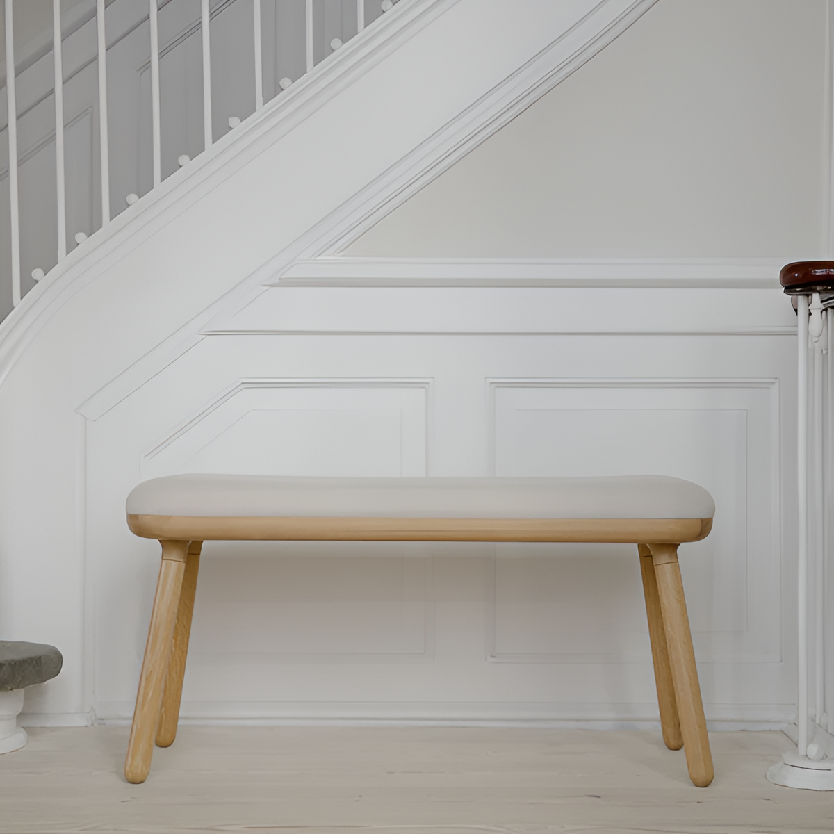 PAFF bench sand with oak base