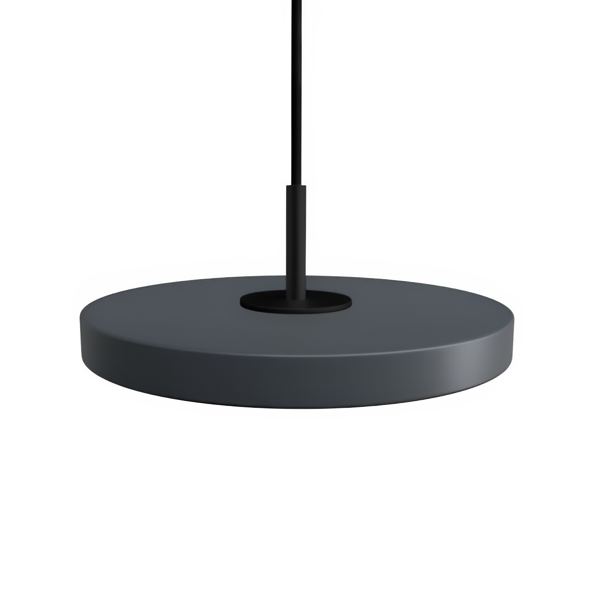 ASTERIA MICRO pendant lamp in anthracite with black insert
