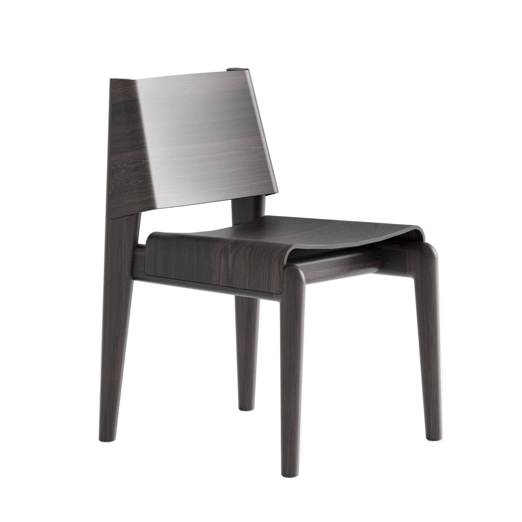 UNDIA Chair in Ebony Oak Wood