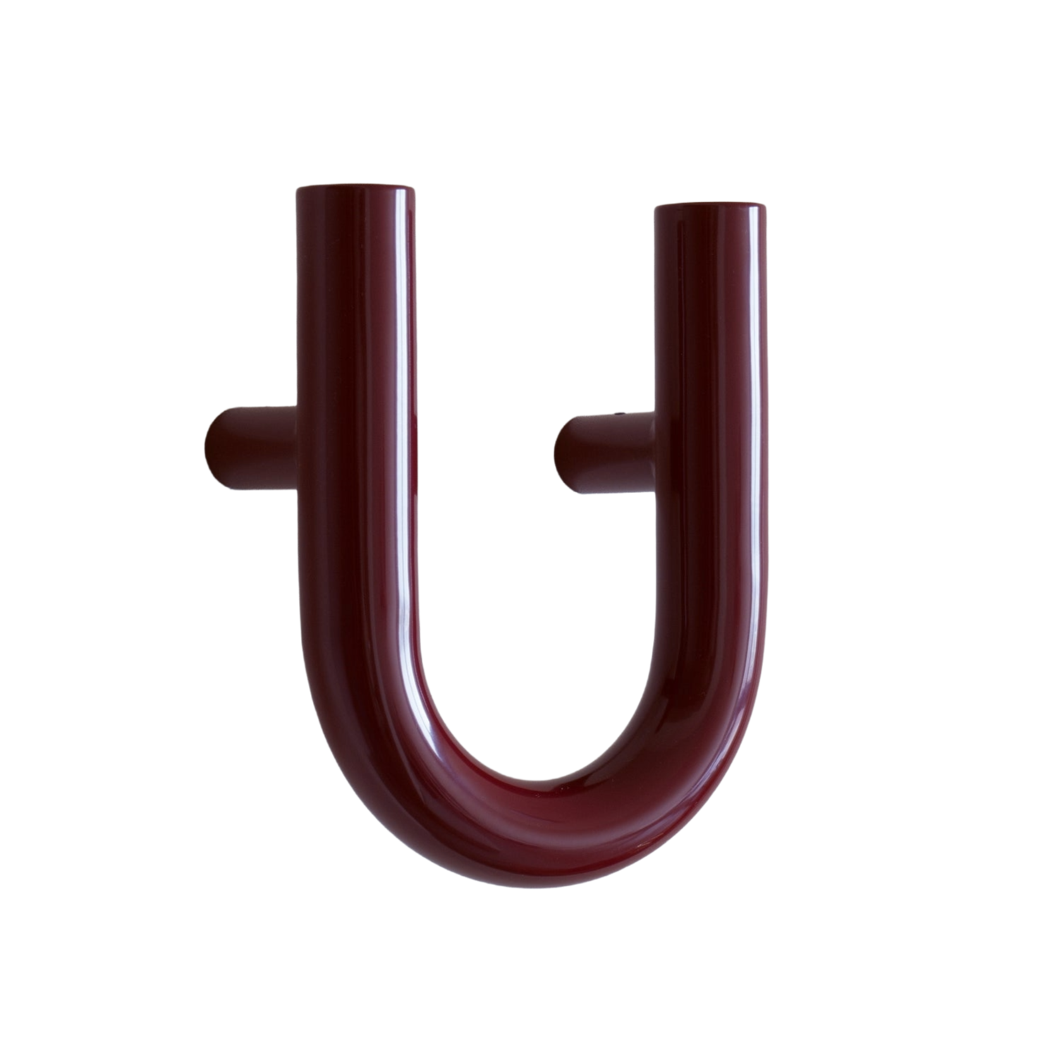 UNE burgundy wall hanger