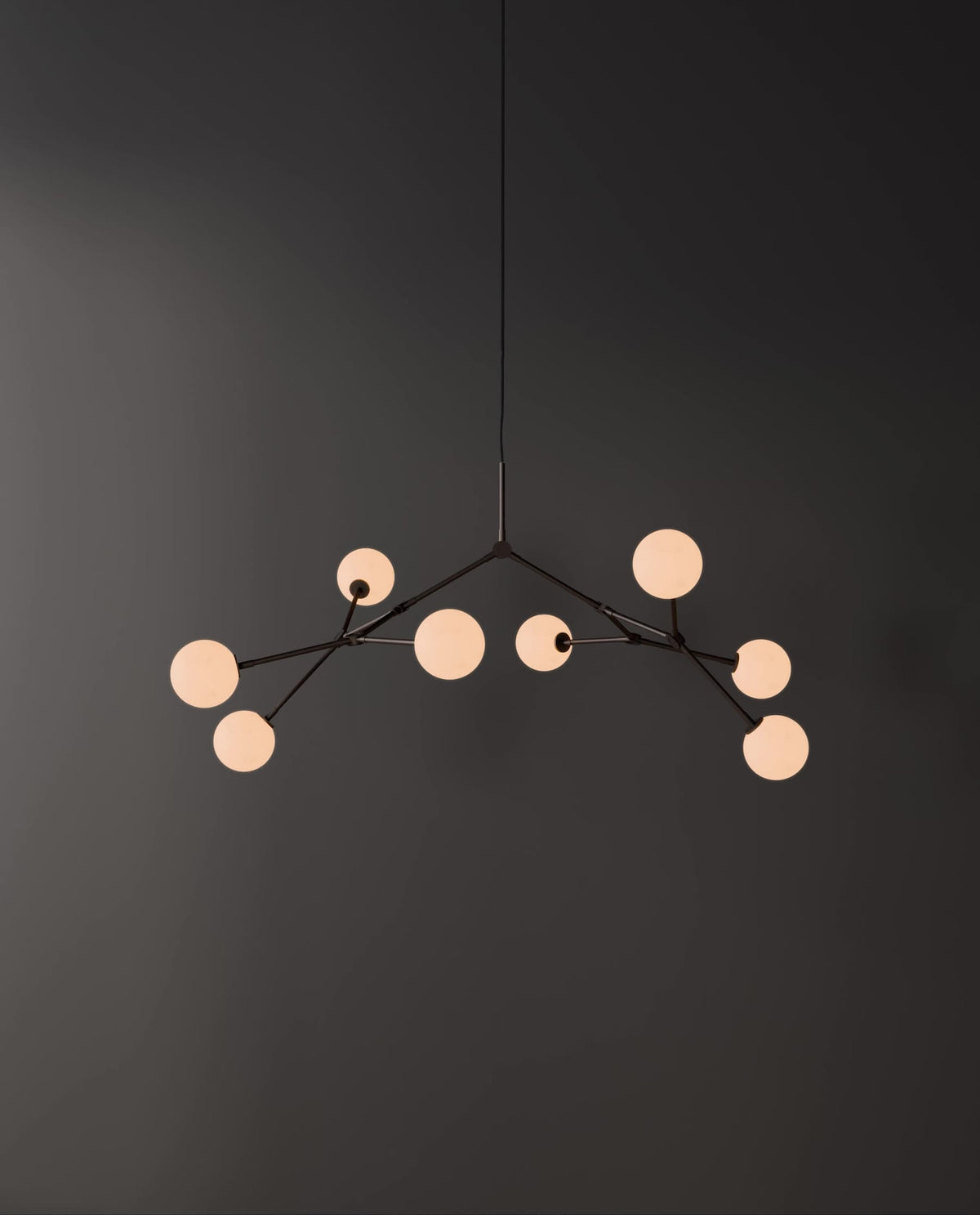 DROP BULP gray pendant lamp