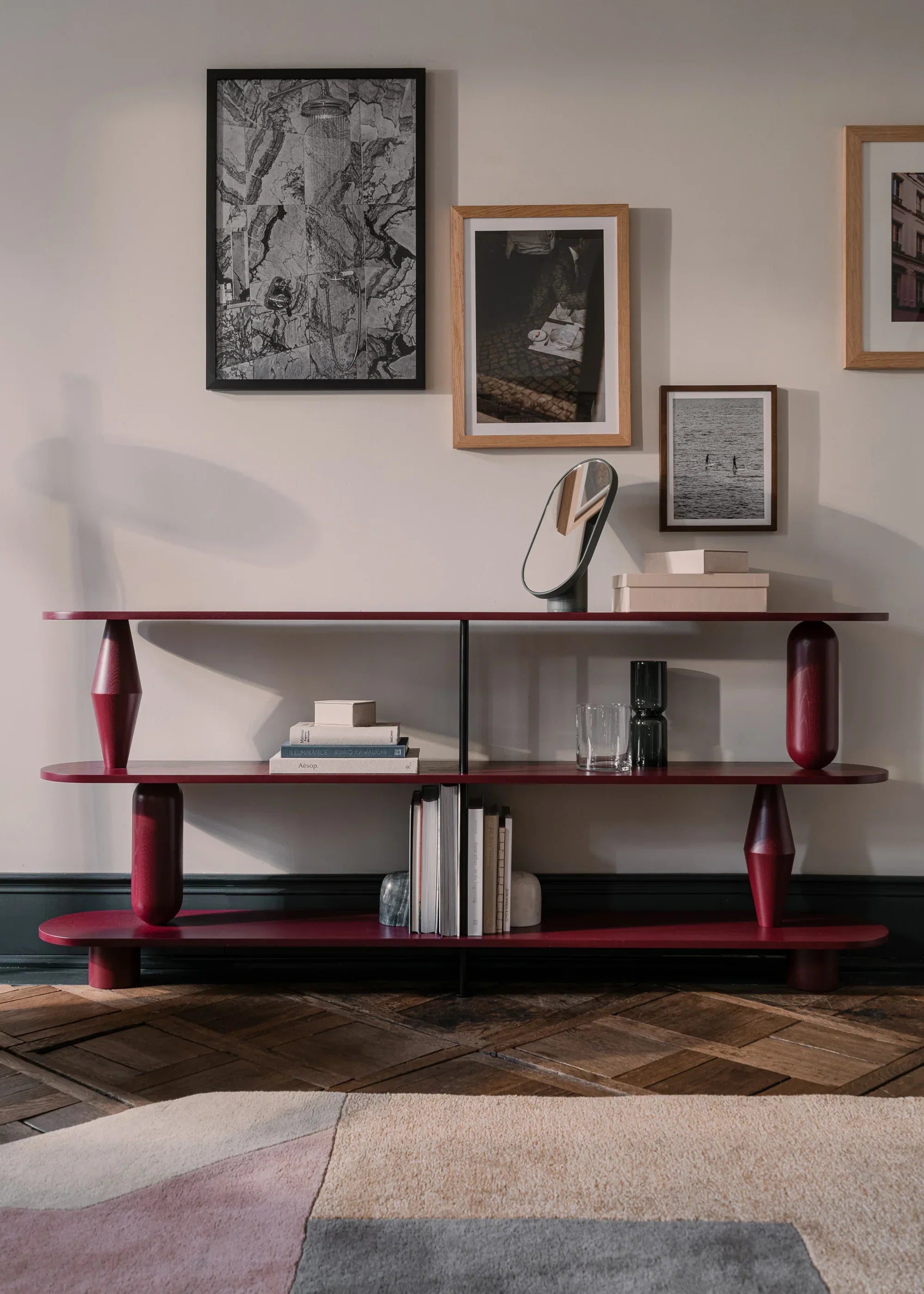 VAZOO DUO Shelf in Oak Wood