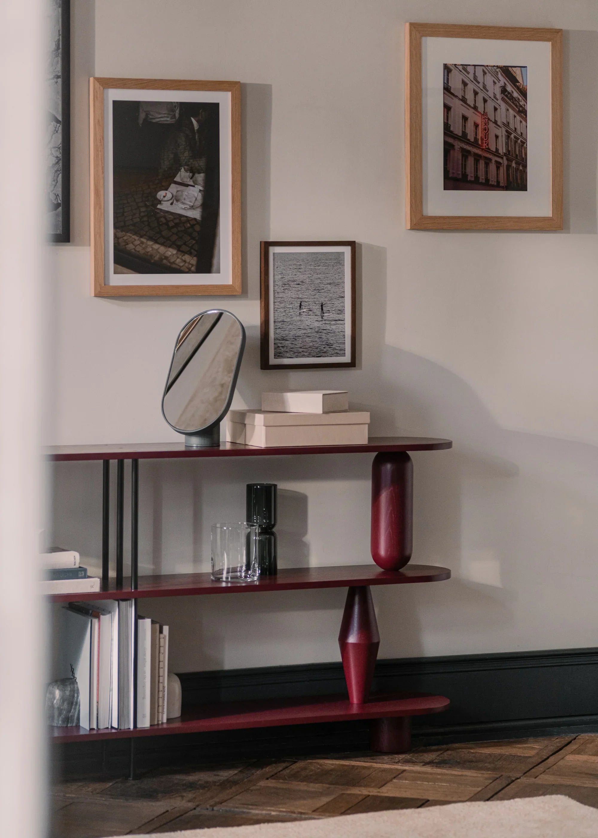 VAZOO DUO Shelf in Oak Wood
