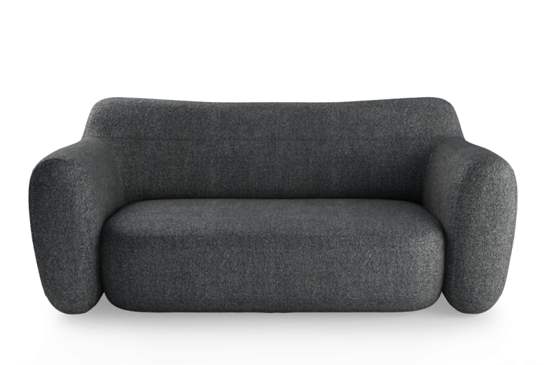 2-seater upholstered sofa MOMENTS