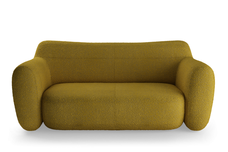 2-seater upholstered sofa MOMENTS