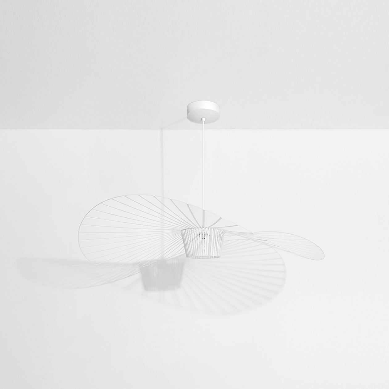 VERTIGO white pendant lamp