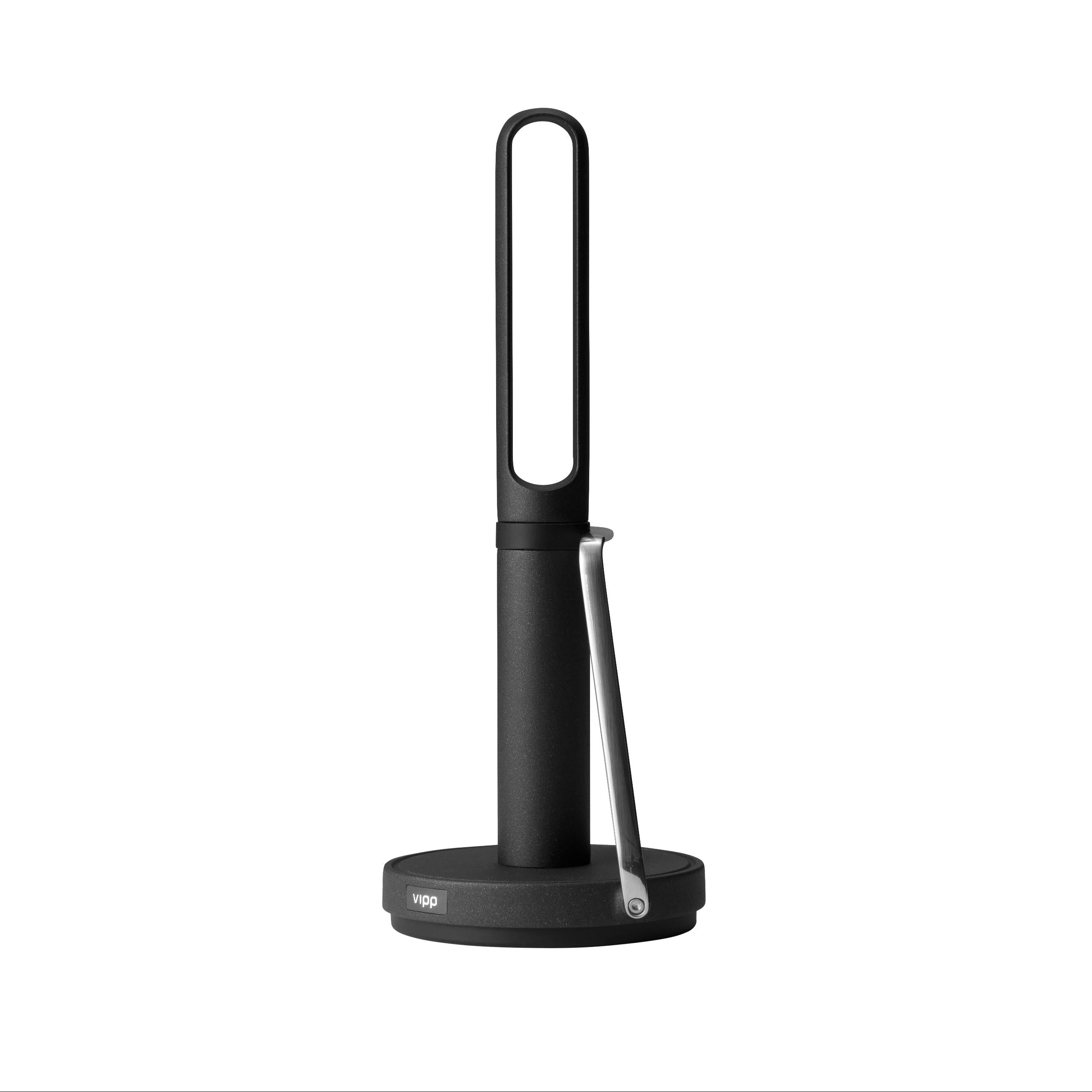 VIPP Black Paper Towel Holder