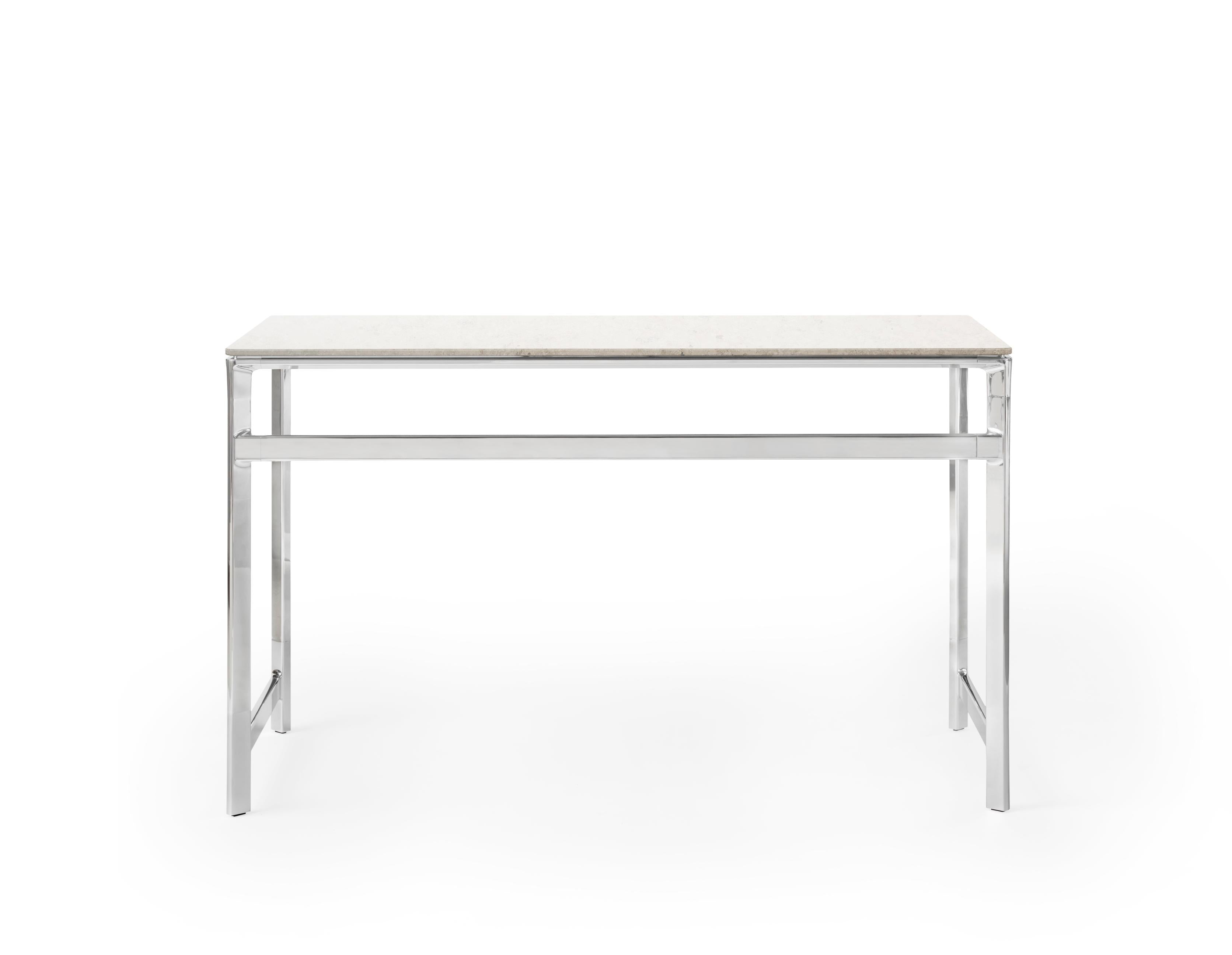 STUDIO desk with marble top