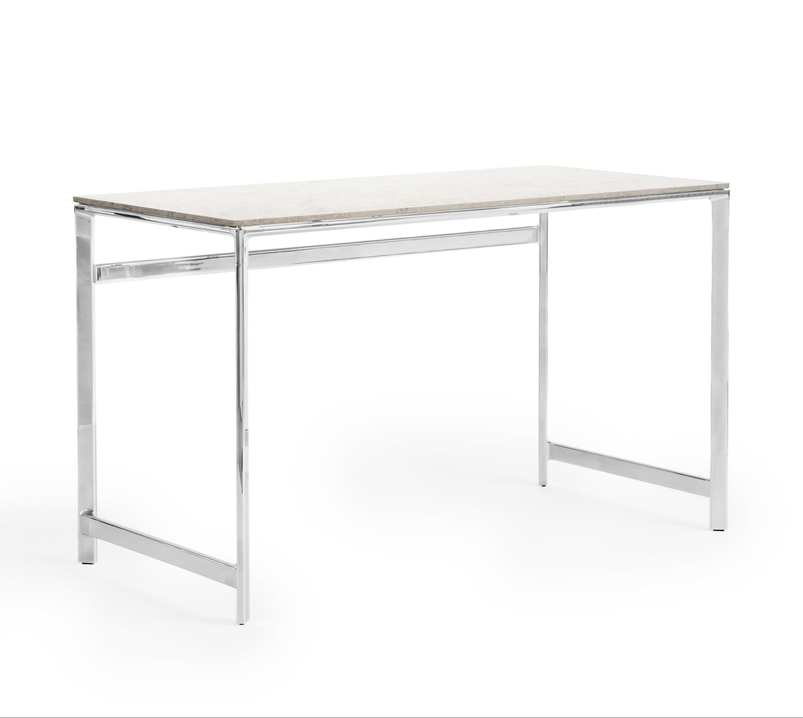STUDIO desk with marble top