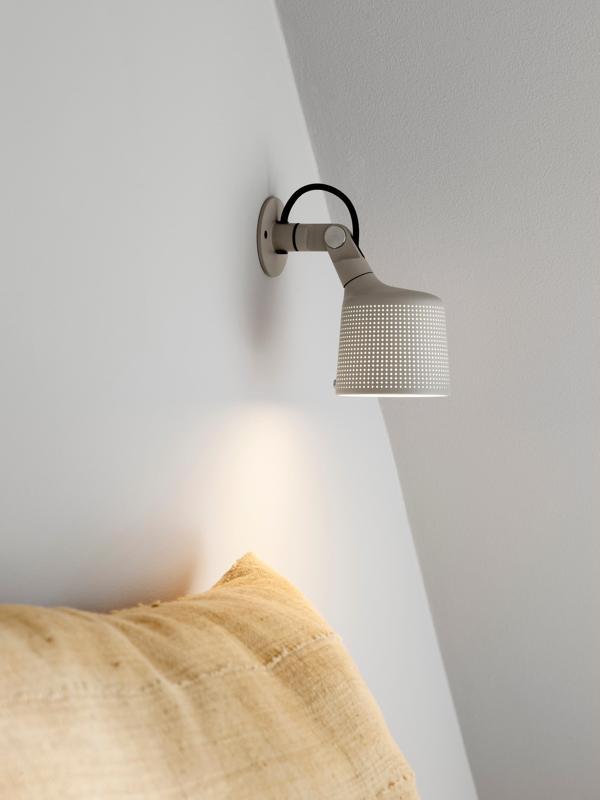 Wall lamp 524 gray metal