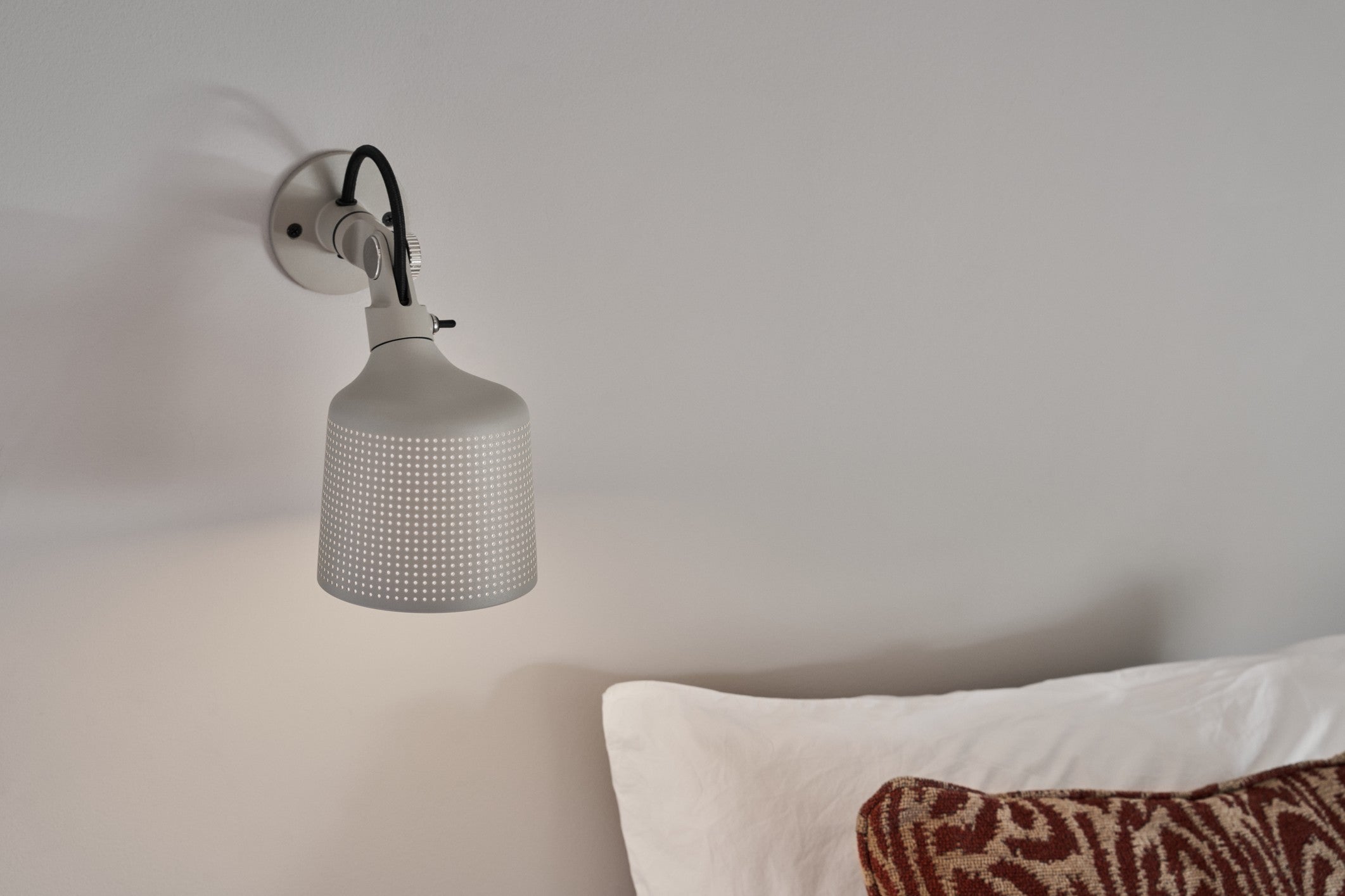 Wall lamp 524 gray metal
