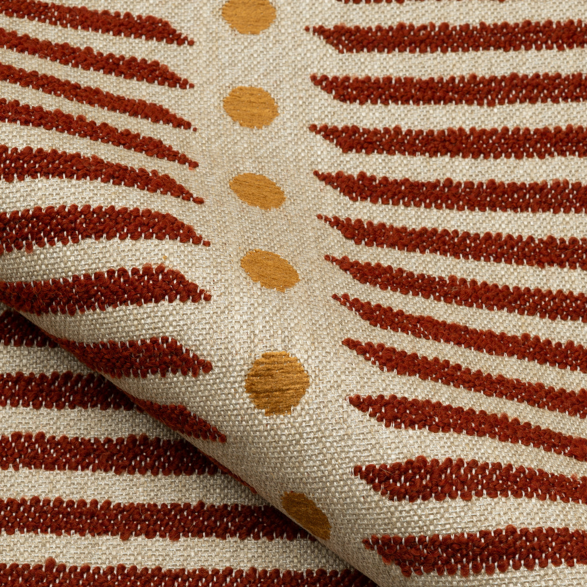 Office chair 452 – MALLORCA beige and red with a metal base