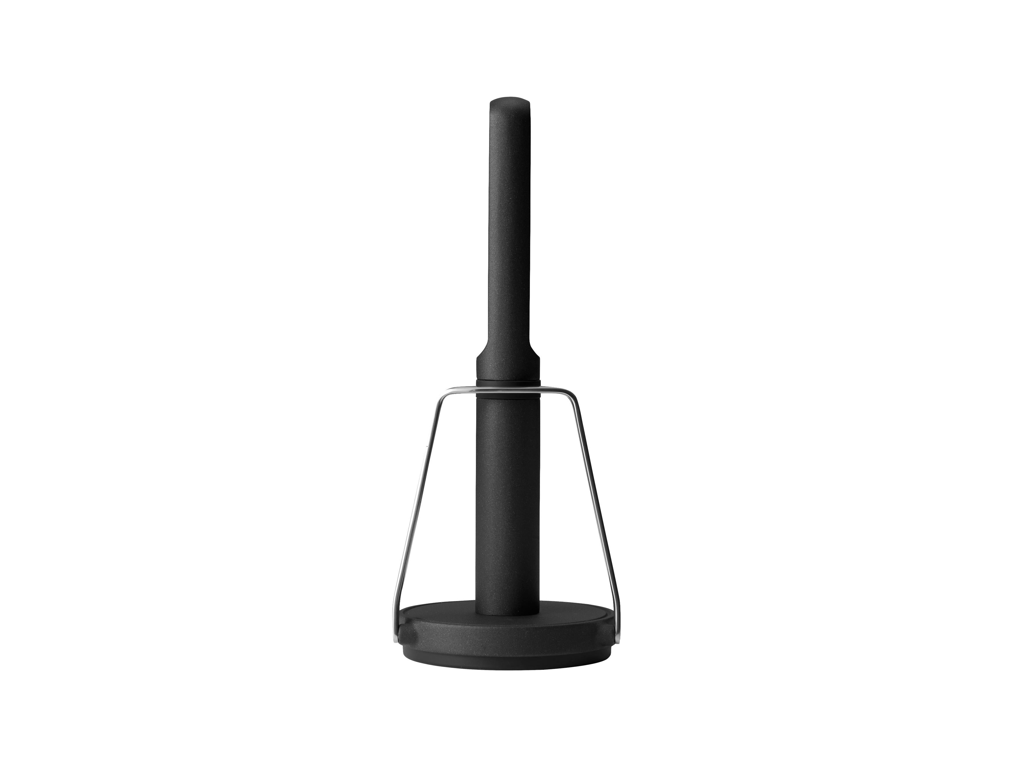VIPP Black Paper Towel Holder