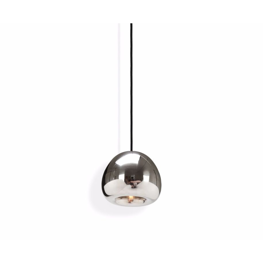 Silver pendant lamp VOID