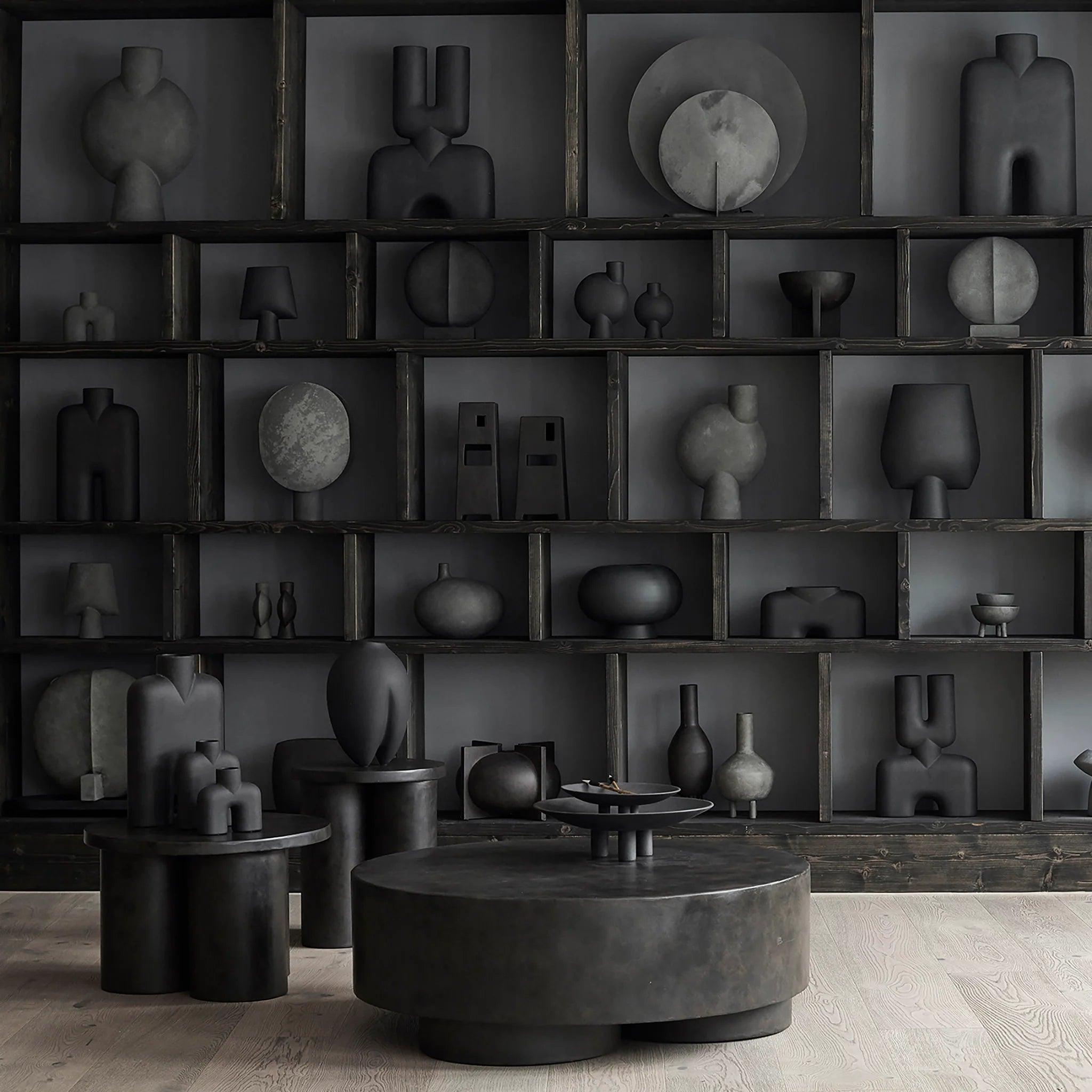 Wazon KABIN FAT czarny 101 Copenhagen Eye on Design