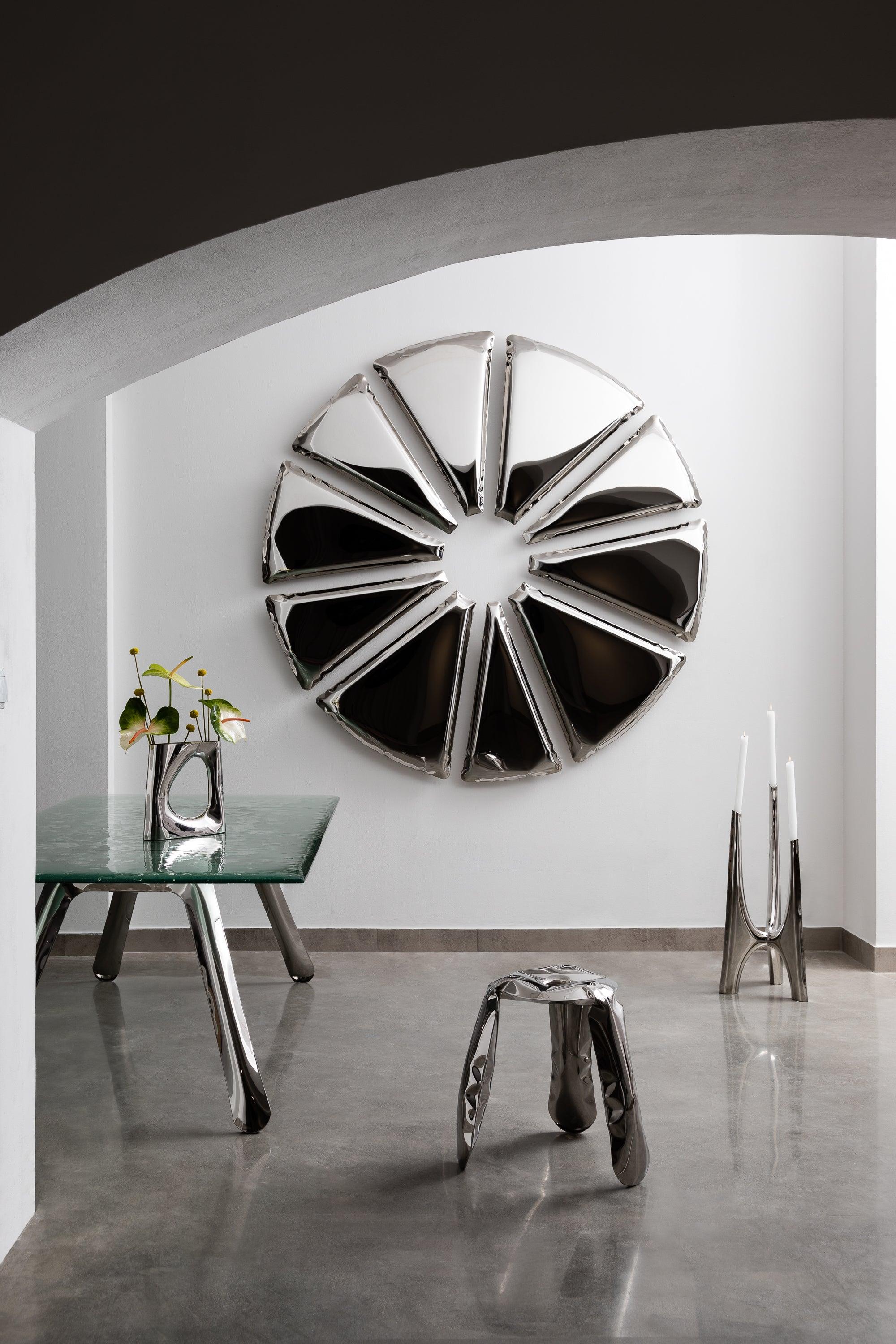 Wazon KARAVA inox Zieta Studio Eye on Design