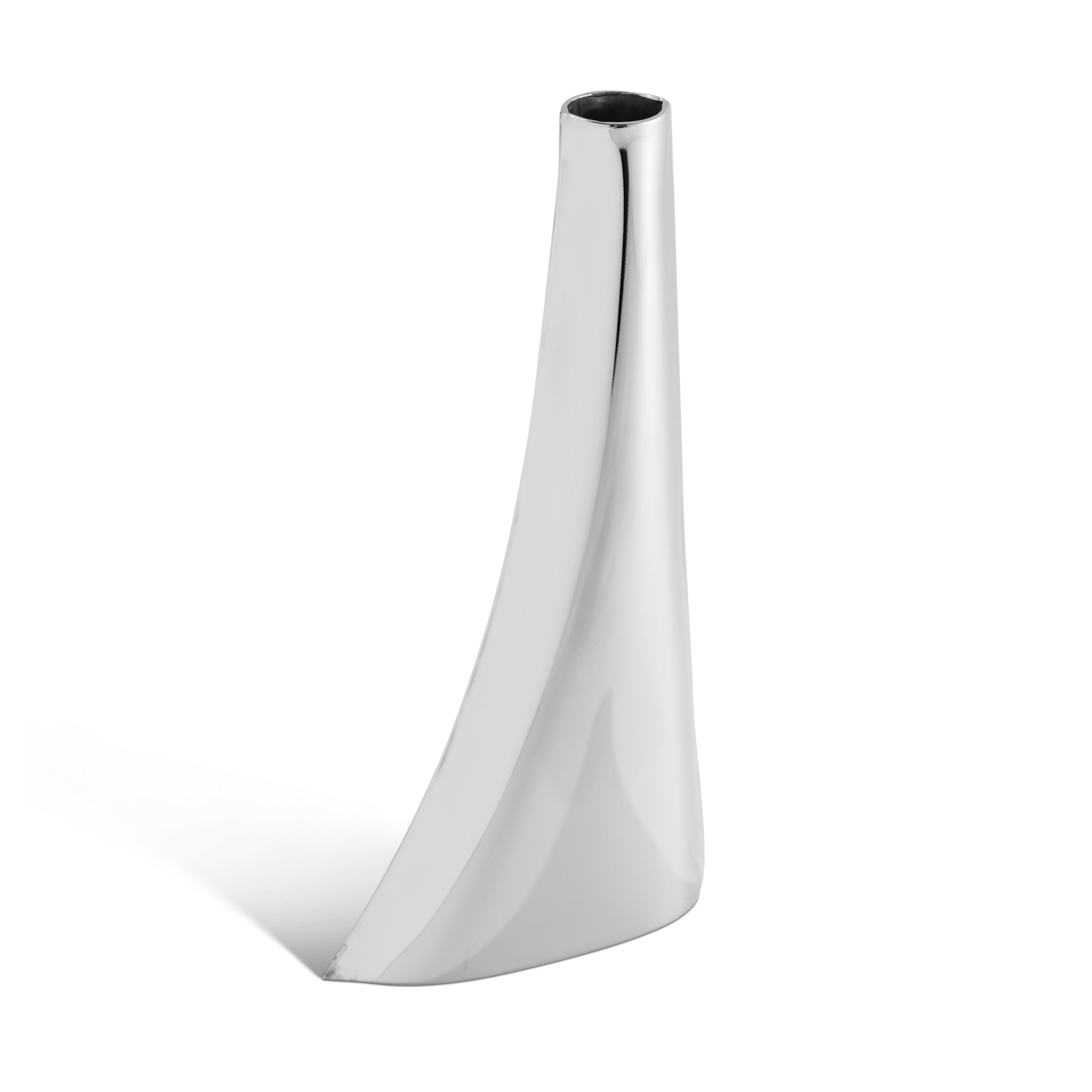 Wazon LEYKI inox Zieta Studio 22 cm Eye on Design