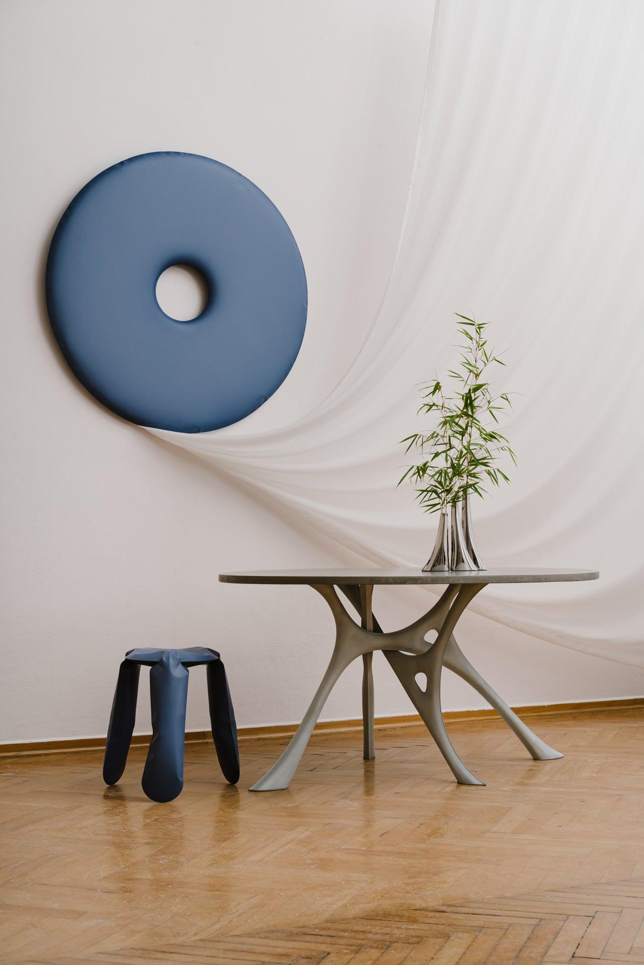 Wazon LEYKI inox Zieta Studio Eye on Design