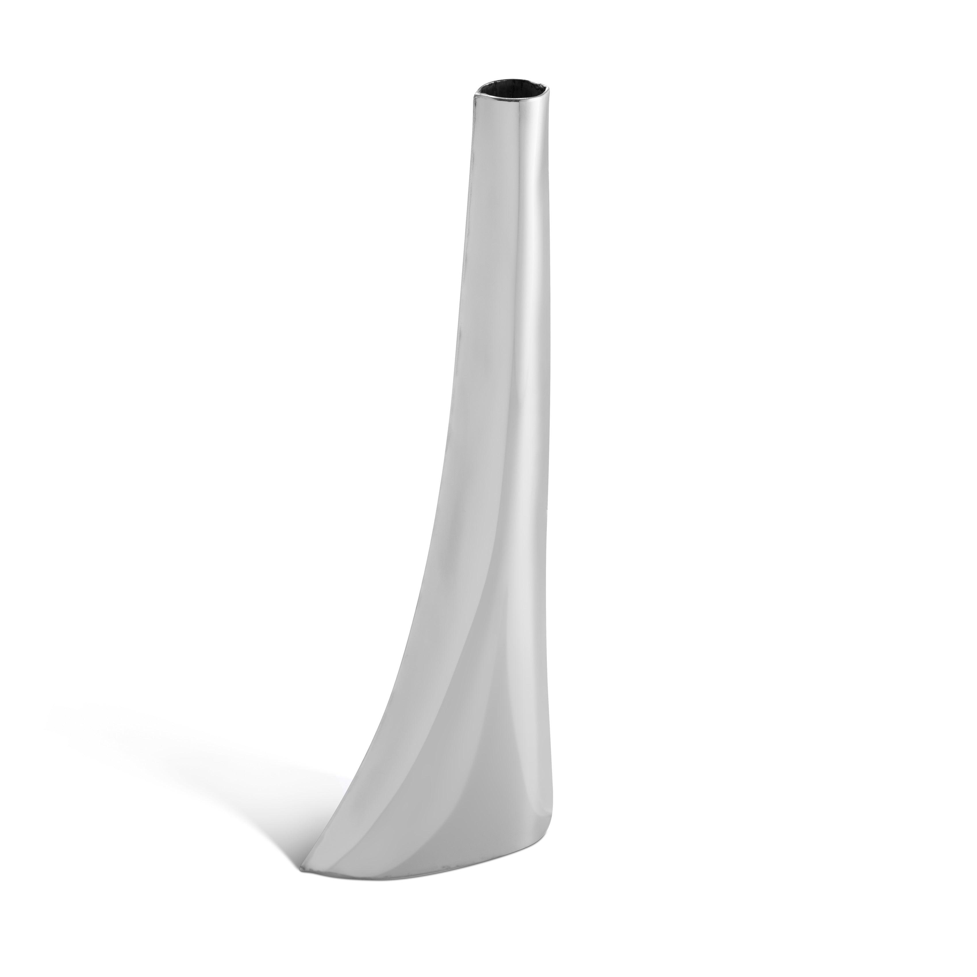 Wazon LEYKI inox Zieta Studio 27 cm Eye on Design