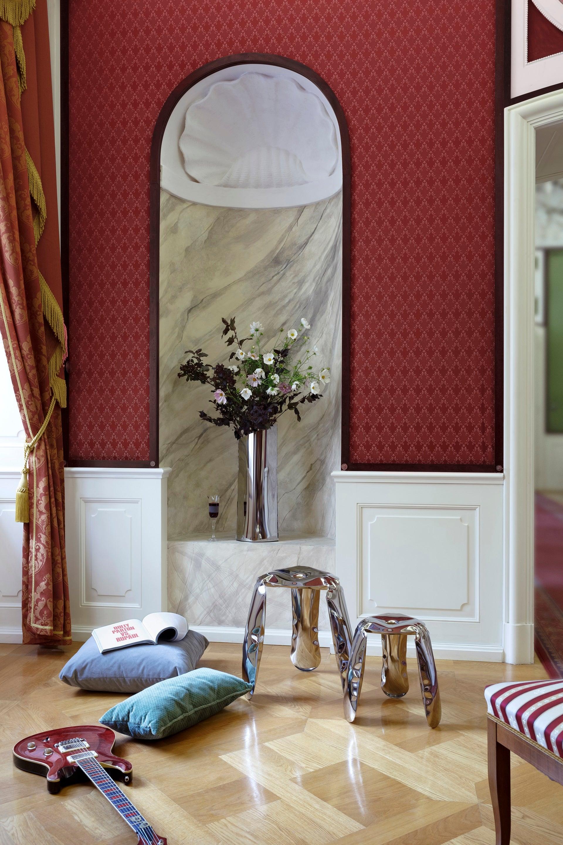 Wazon PAROVA inox Zieta Studio Eye on Design