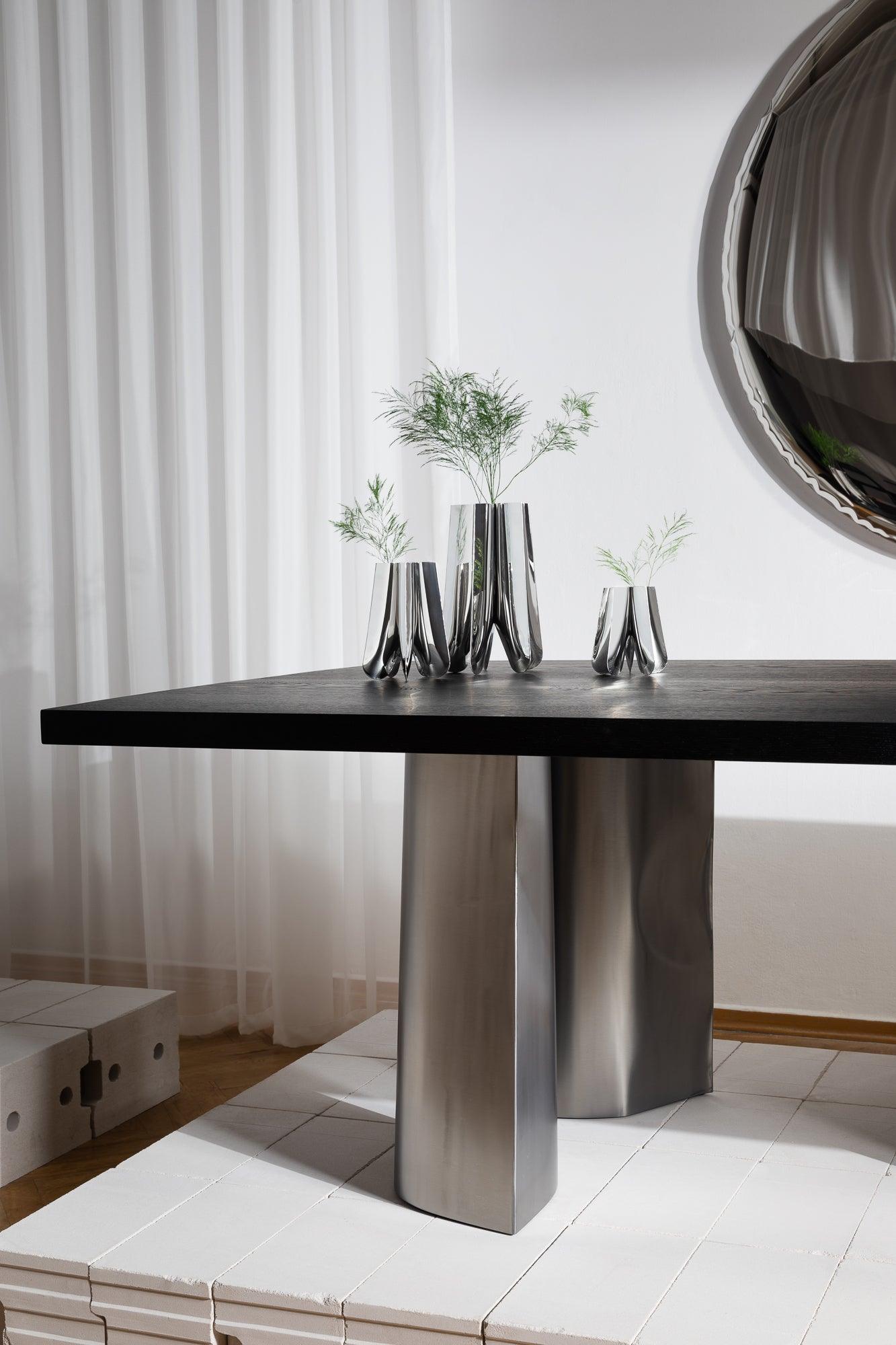 Wazon ROTATION inox Zieta Studio Eye on Design