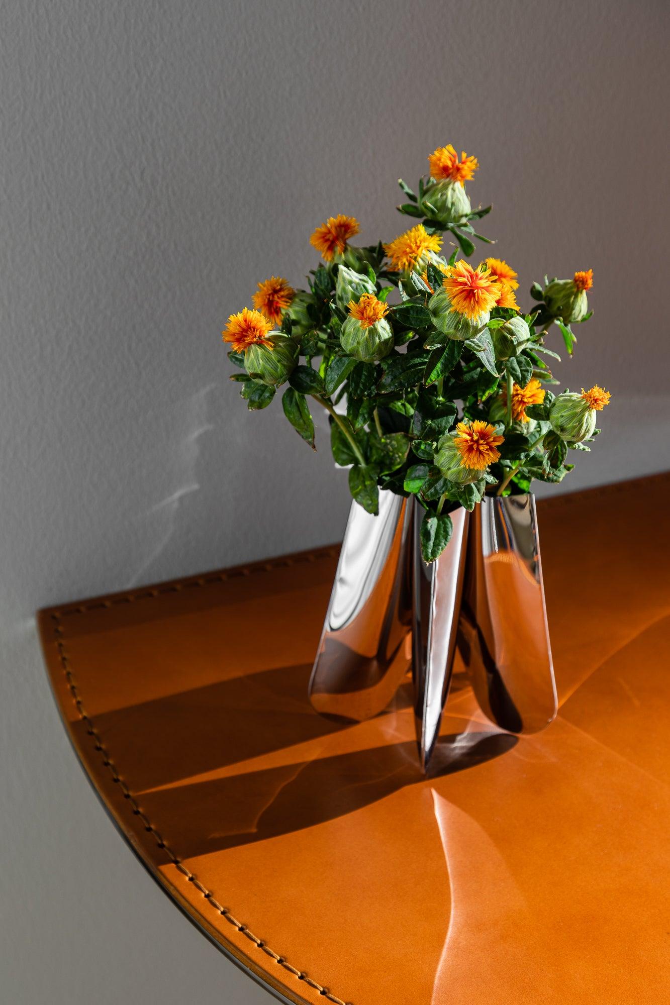 Wazon ROTATION inox Zieta Studio Eye on Design