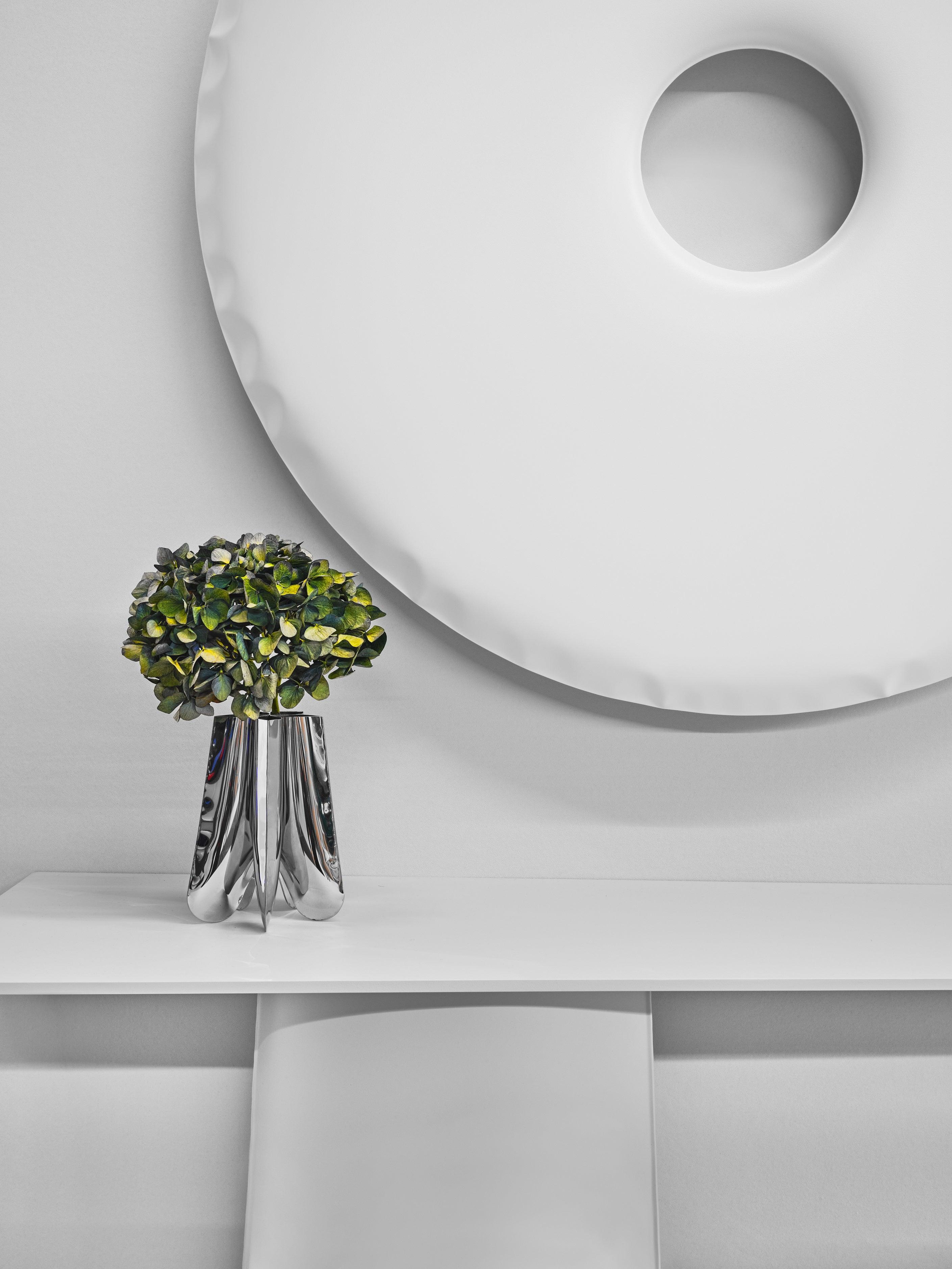 Wazon ROTATION inox Zieta Studio Eye on Design