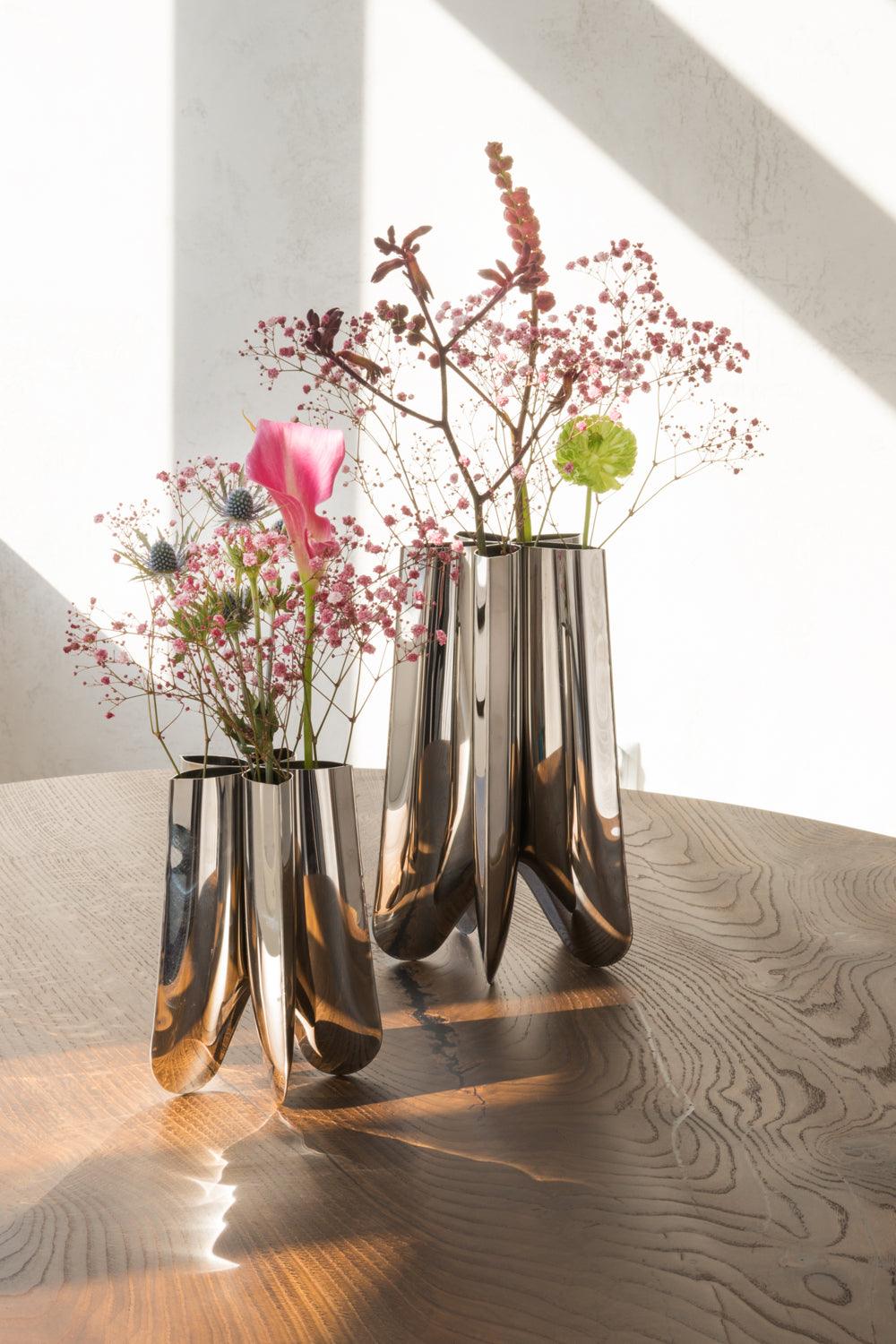 Wazon ROTATION inox Zieta Studio Eye on Design