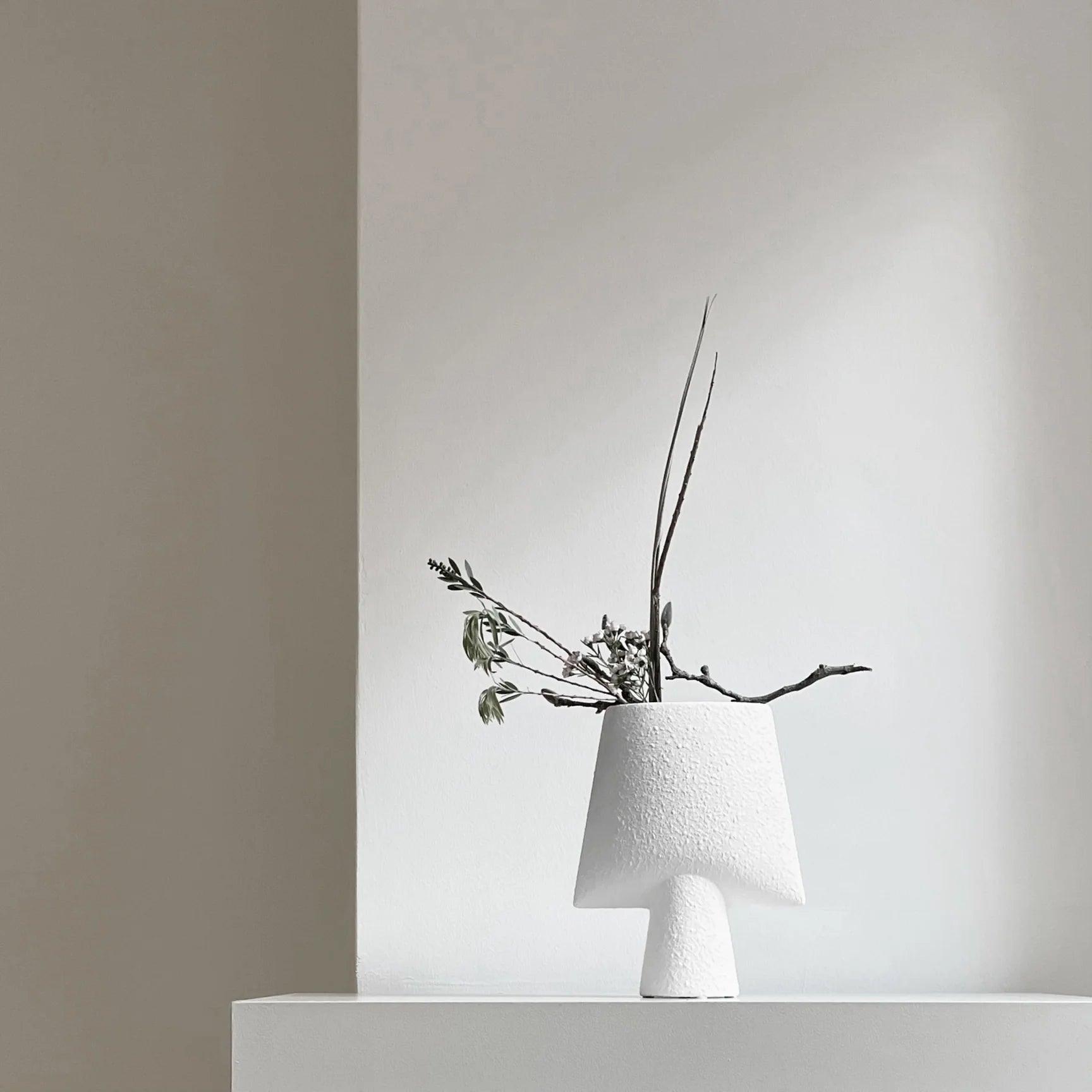 Wazon SPHERE SQUARE BUBBLE biały 101 Copenhagen Eye on Design