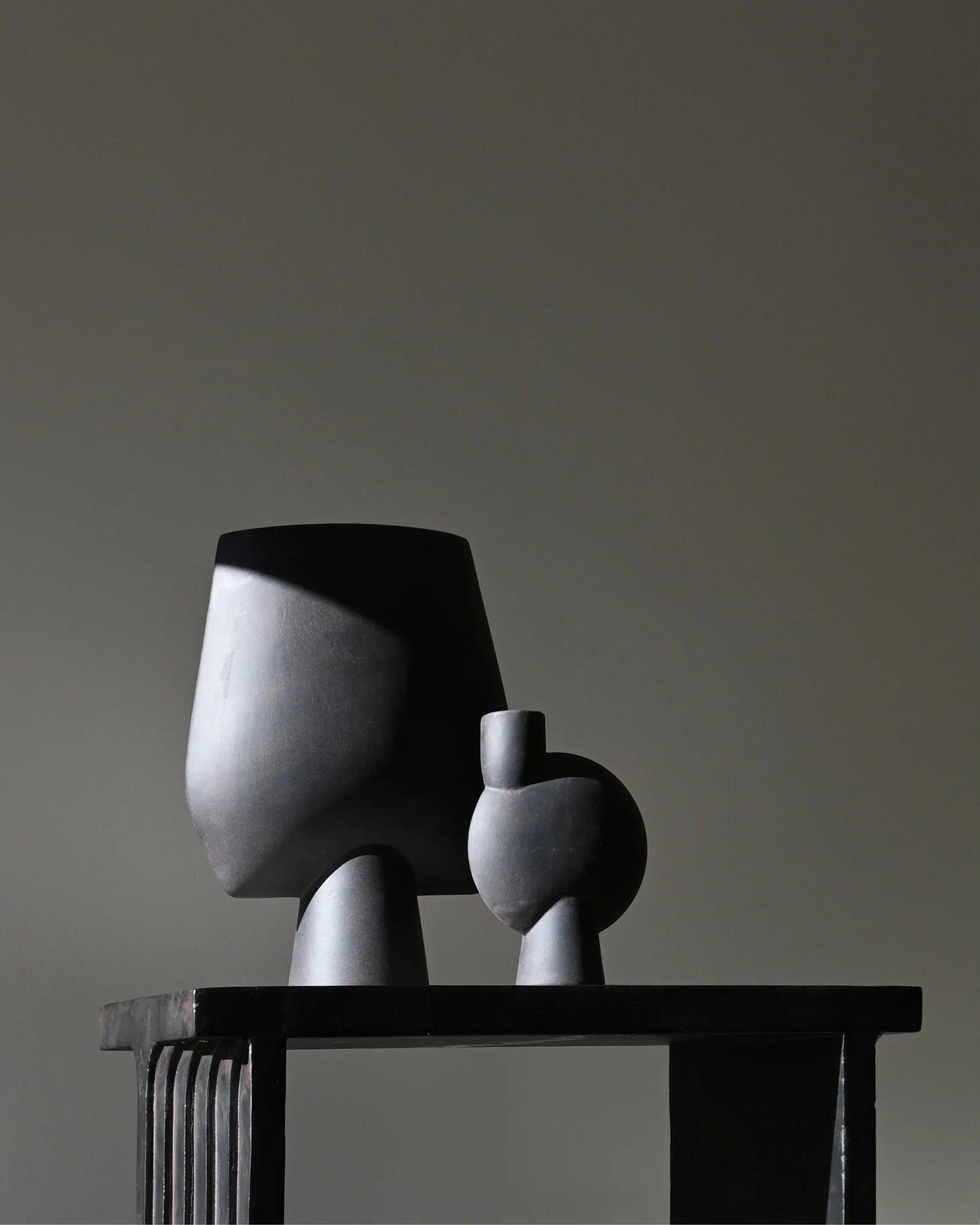 Wazon SPHERE SQUARE ciemnobrązowy 101 Copenhagen Eye on Design