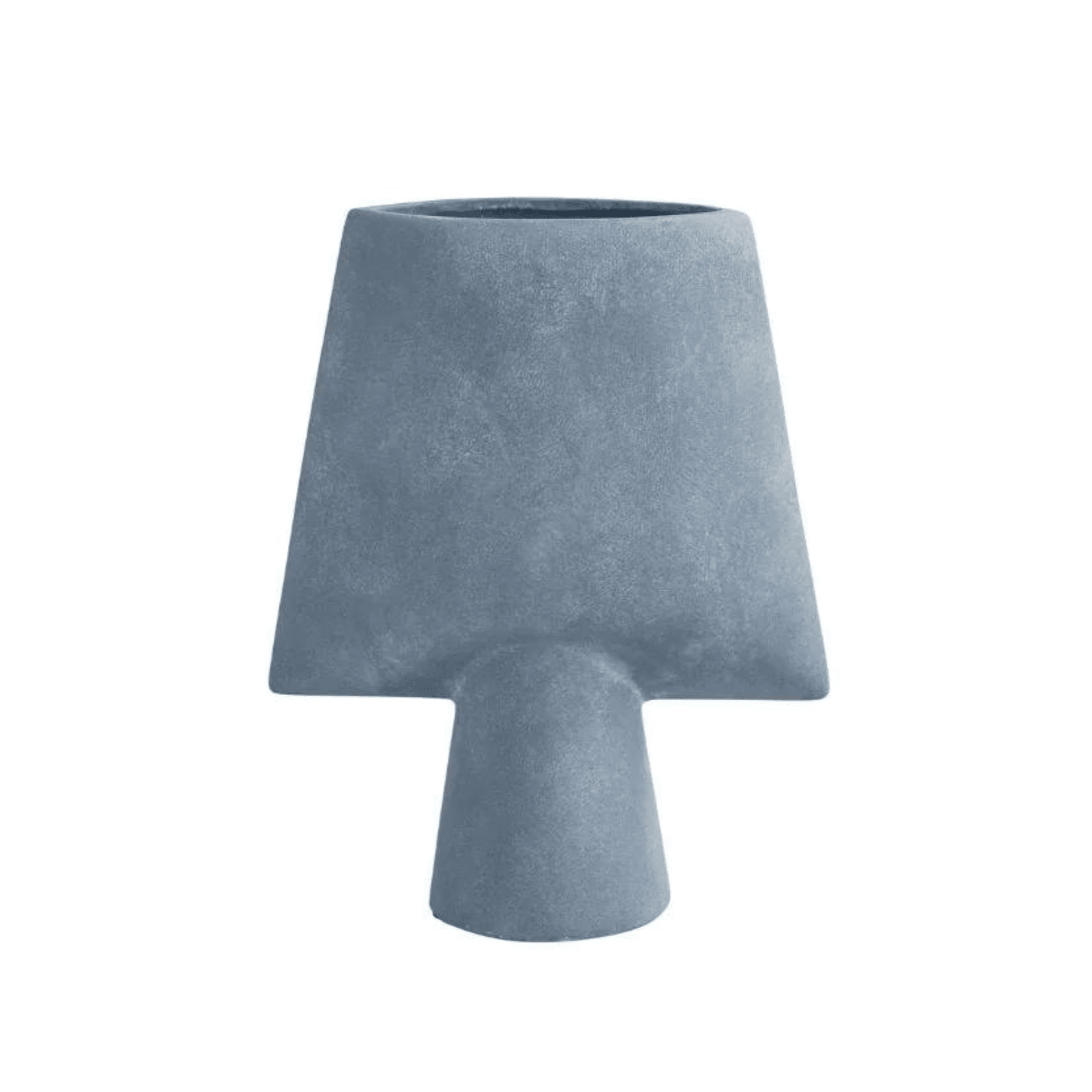 Wazon SPHERE SQUARE szaroniebieski 101 Copenhagen Eye on Design