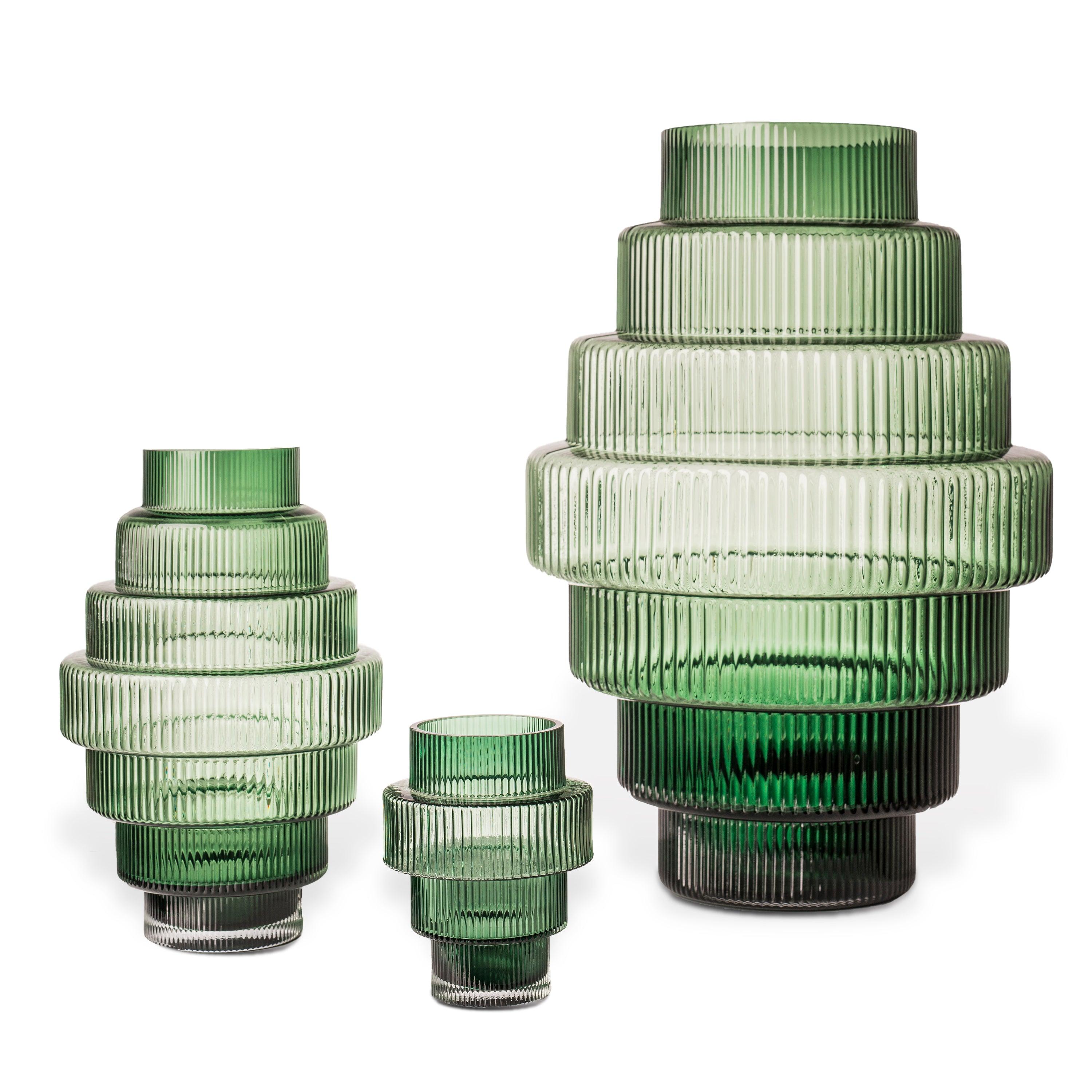 Wazon STEP zielony Pols Potten Eye on Design
