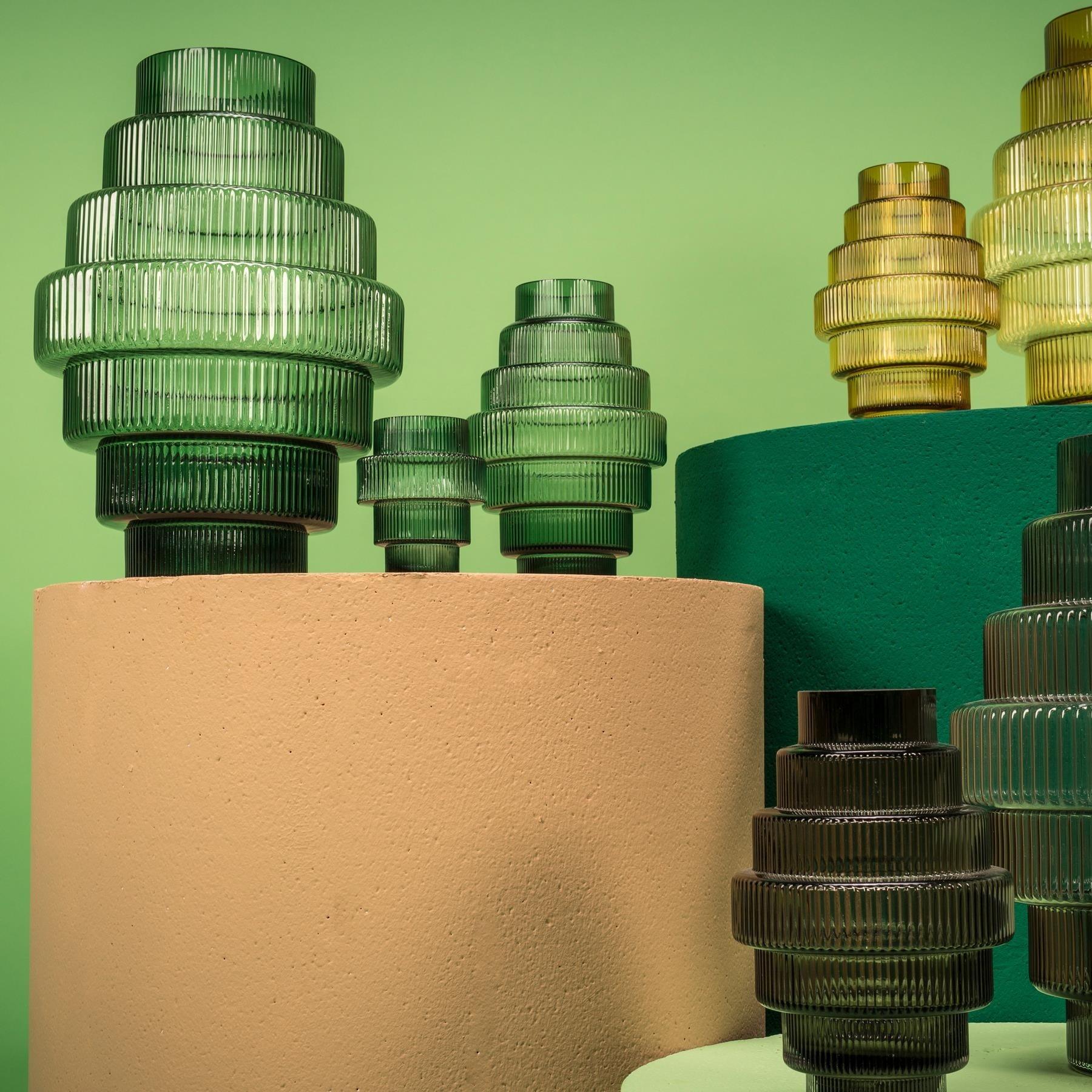 Wazon STEP zielony Pols Potten Eye on Design