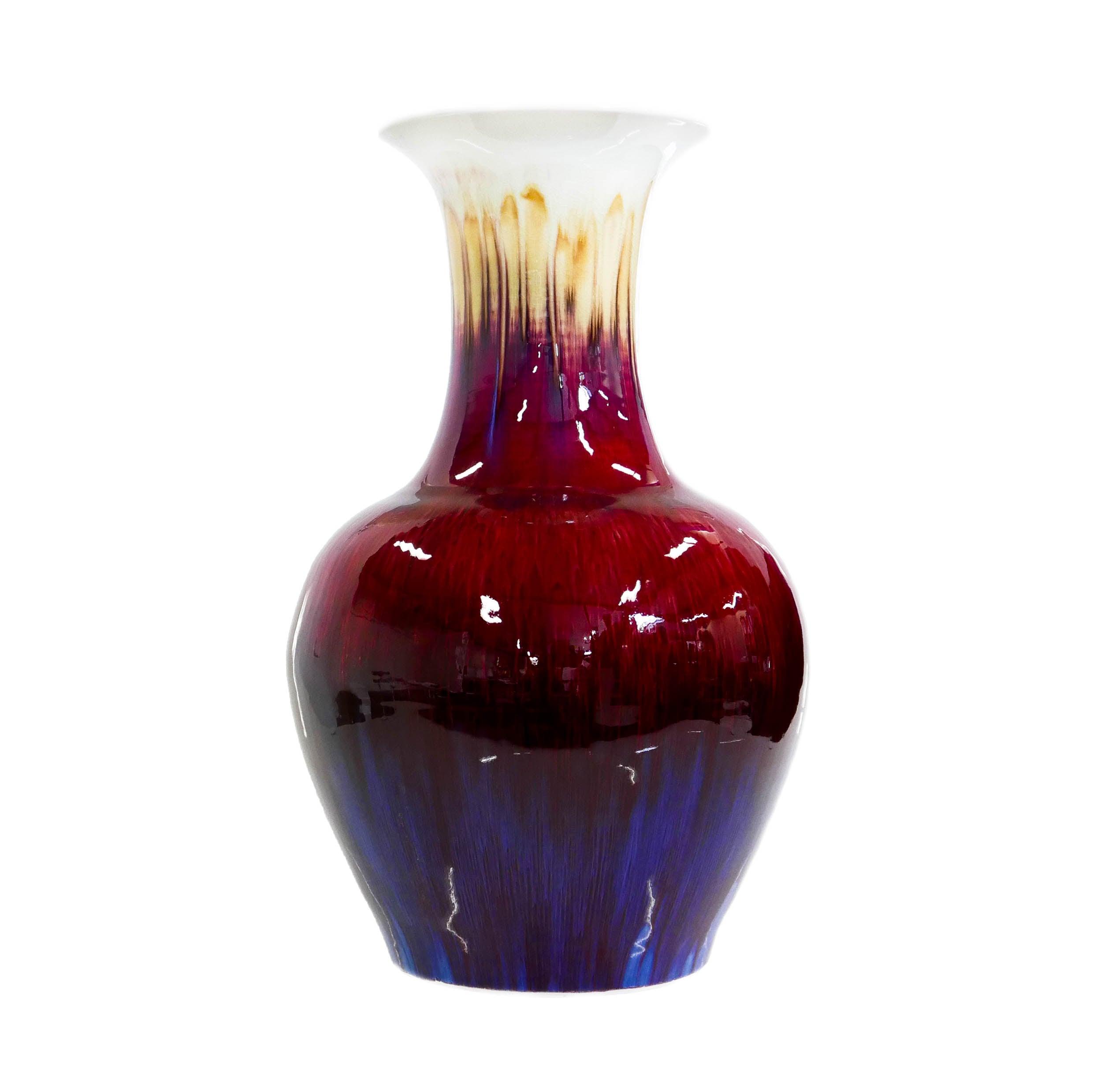 Wazon z zakrzywioną górą CRAZY porcelanowy Pols Potten Eye on Design