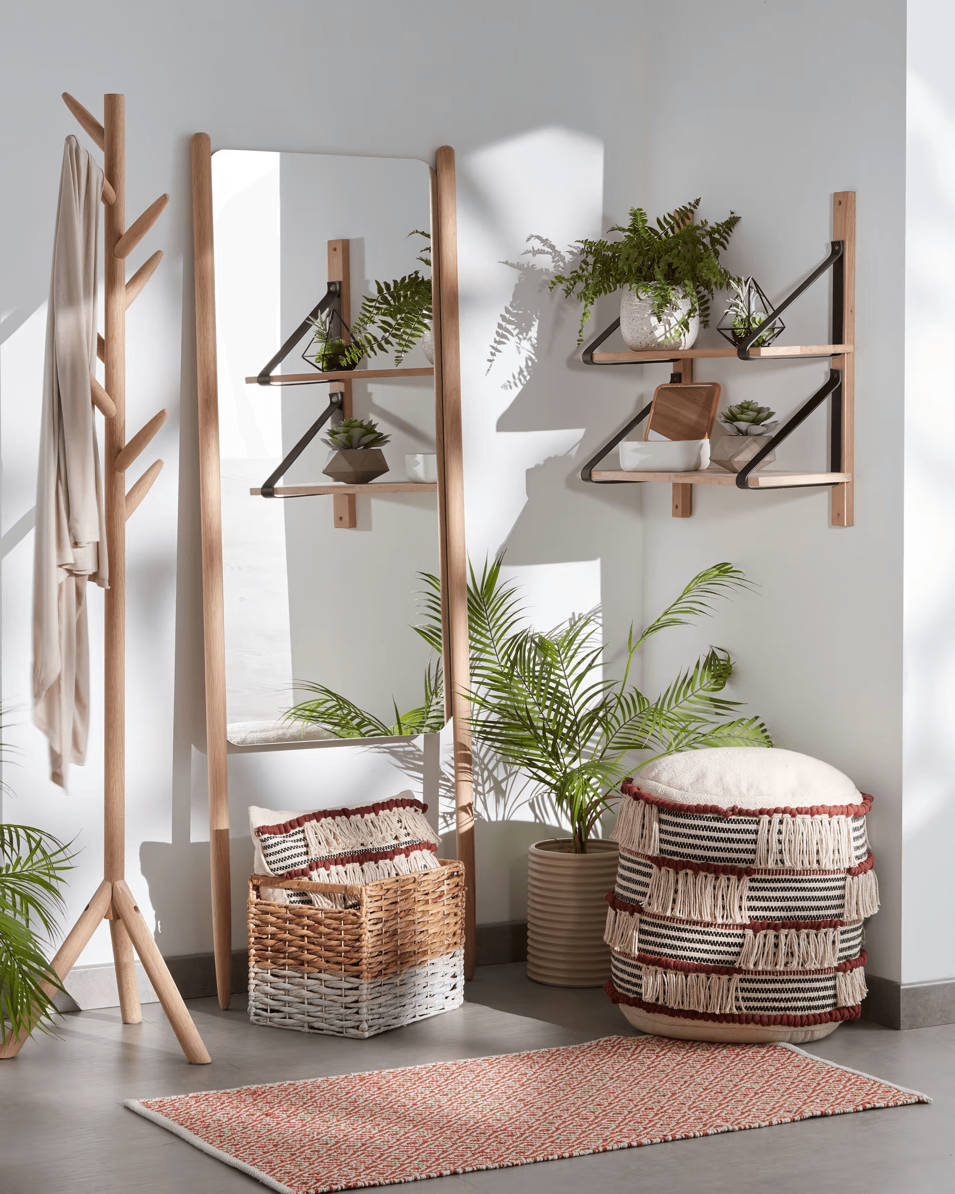 Wieszak NATANE lite drewno brzozowe La Forma Eye on Design