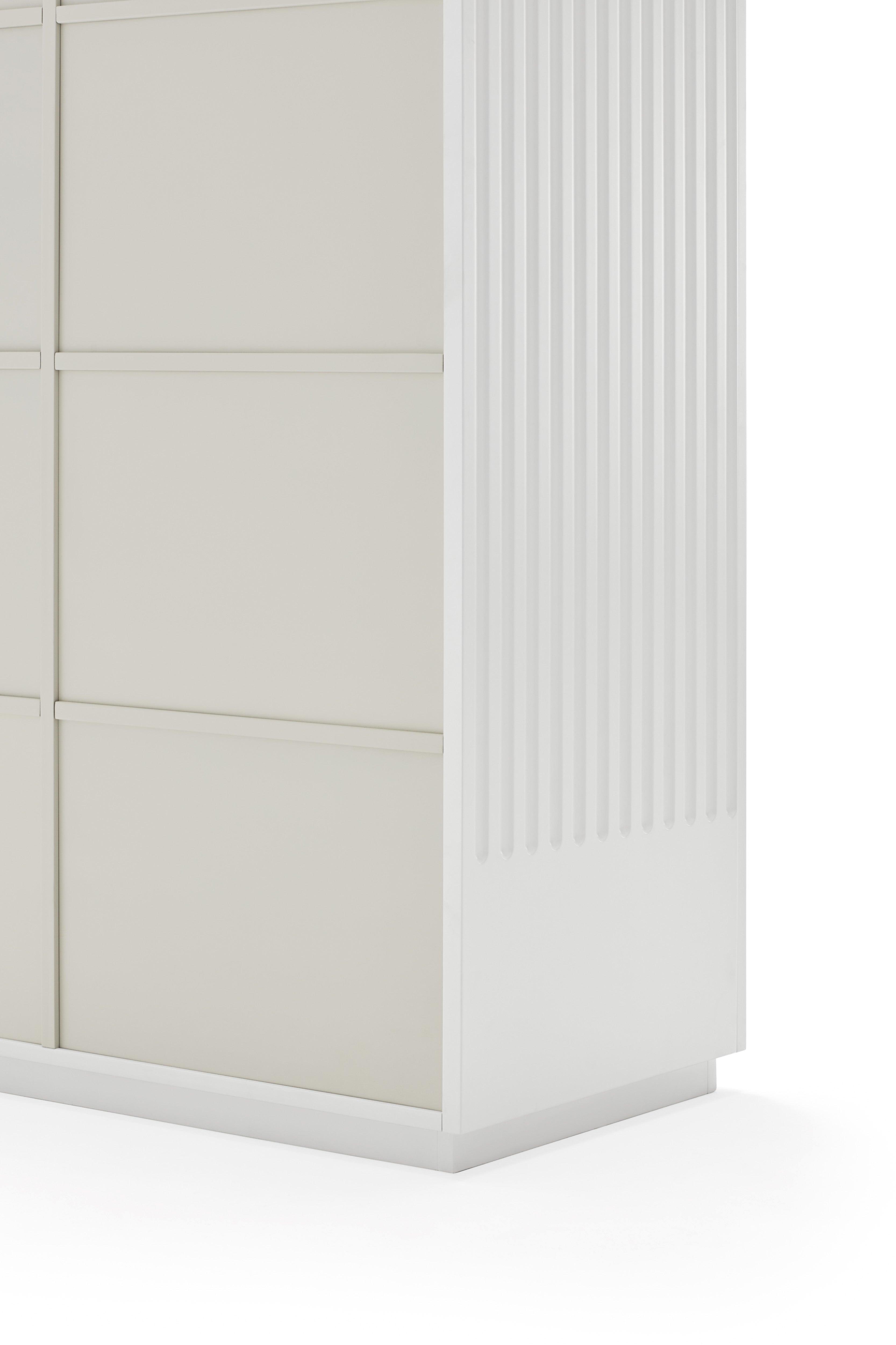 Wysoka komoda DORIC biały Teulat Eye on Design