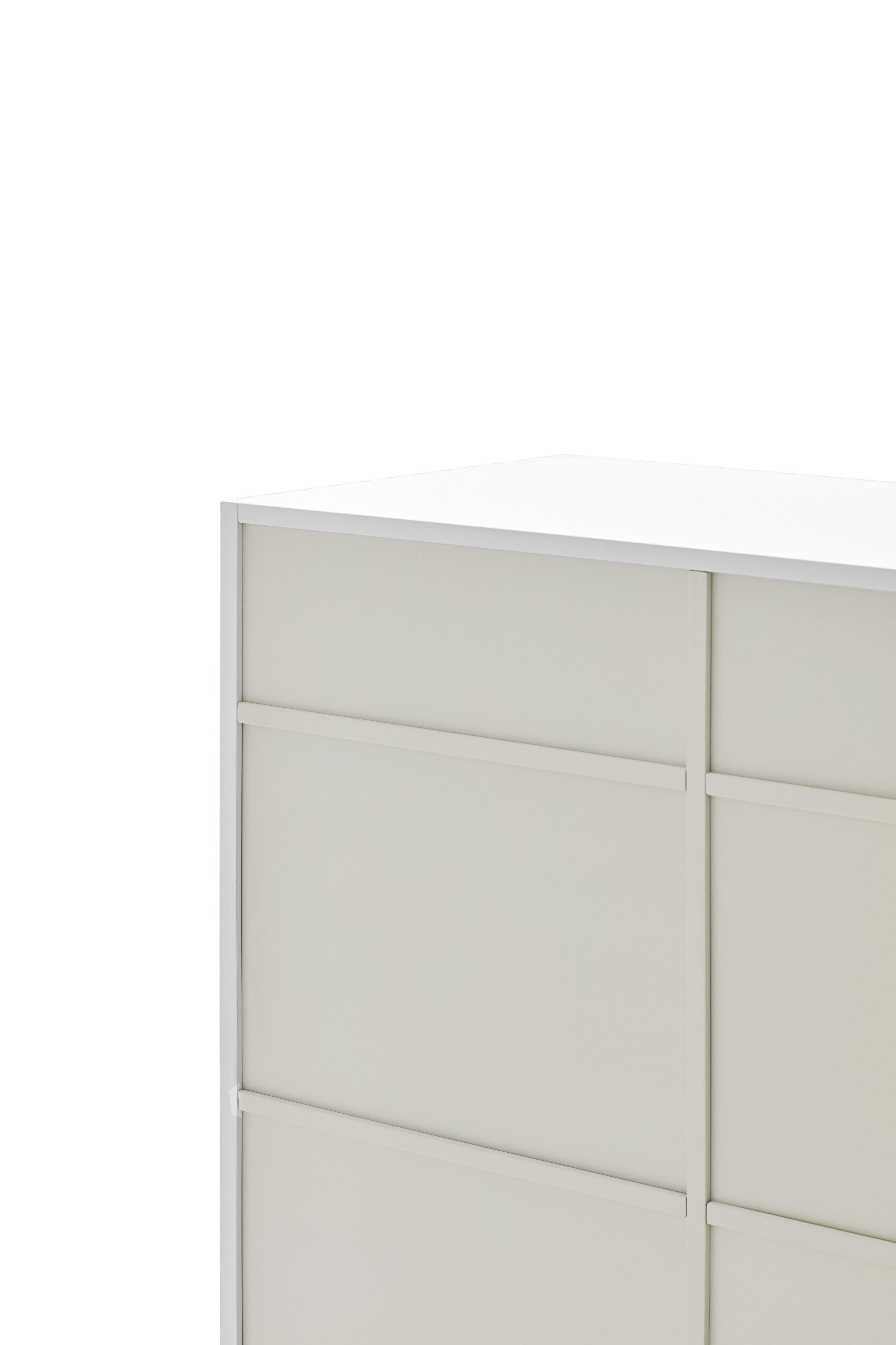 Wysoka komoda DORIC biały Teulat Eye on Design